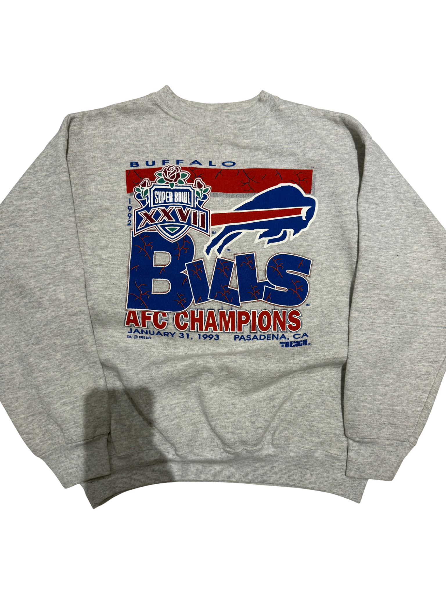 Vintage 1992 Buffalo Bills Super Bowl XXVII Crewneck
