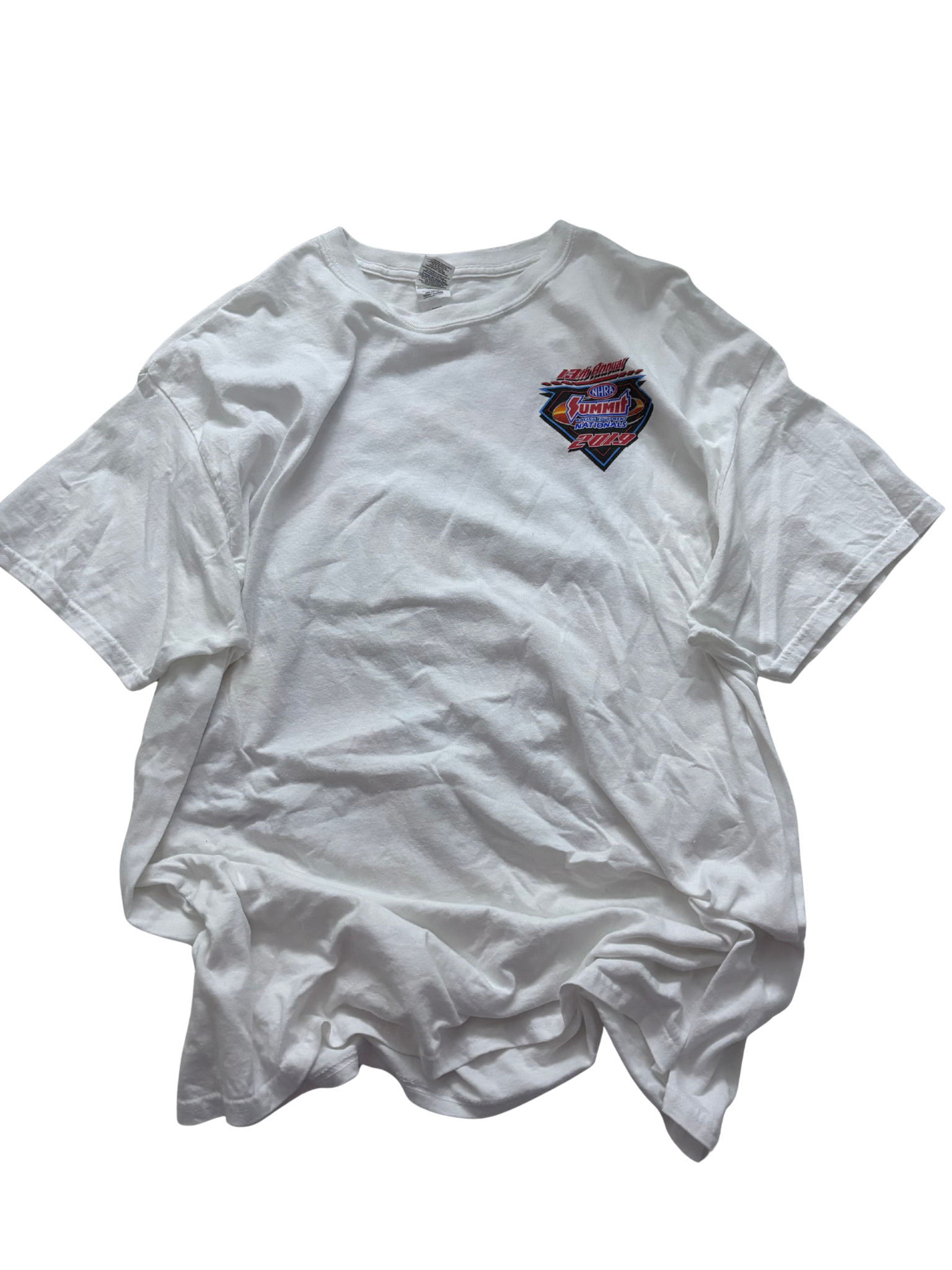 2019 NHRA Summit Racing Equipment Nationals T-Shirt – Vintage Drag Racing Tee – Norwalk, Ohio
