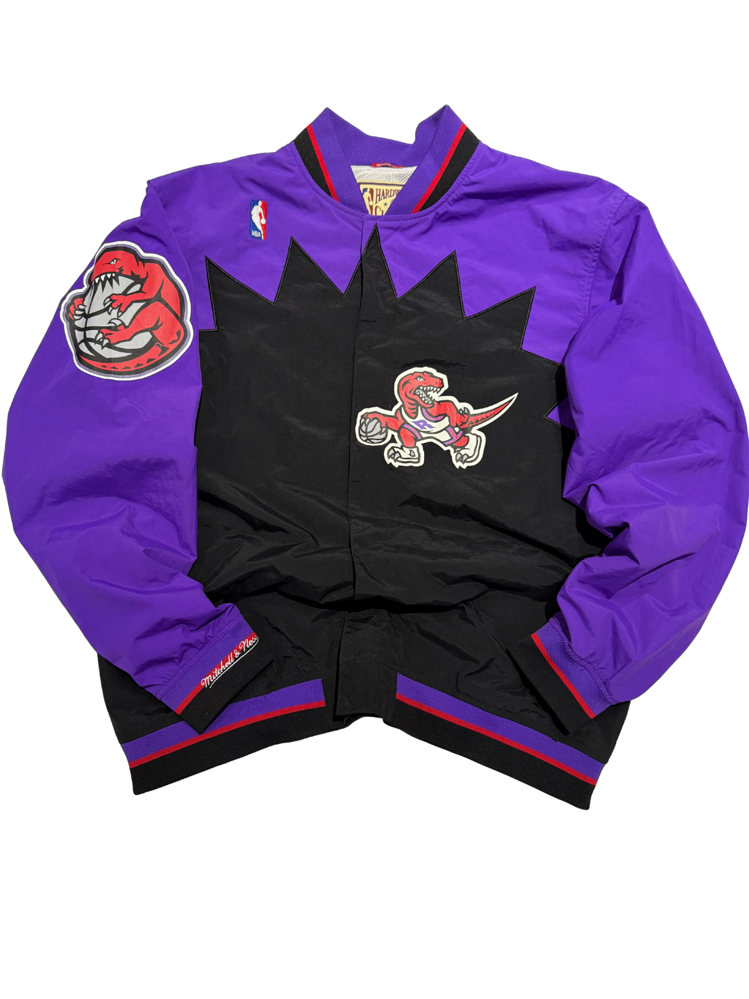 Vintage Toronto Raptors Mitchell & Ness Hardwood Classics Jacket
