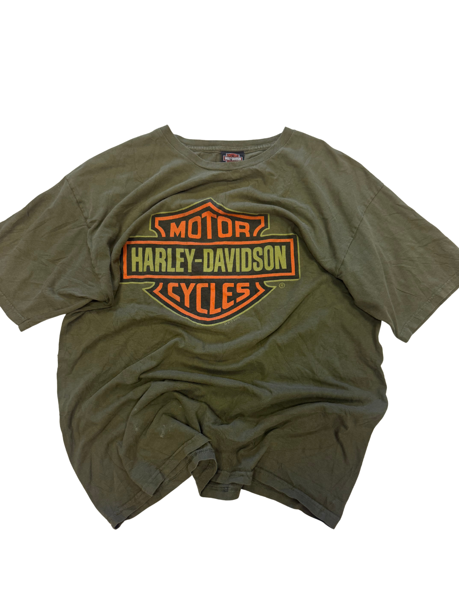 Vintage 2009 Harley-Davidson “Bar & Shield” Tee – The Woodlands, TX
