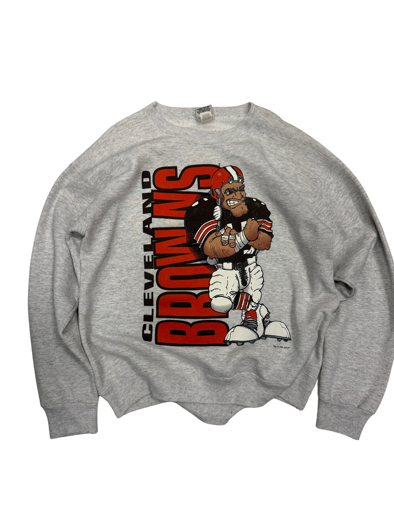 Vintage 1994 Cleveland Browns Nutmeg Crewneck Sweatshirt