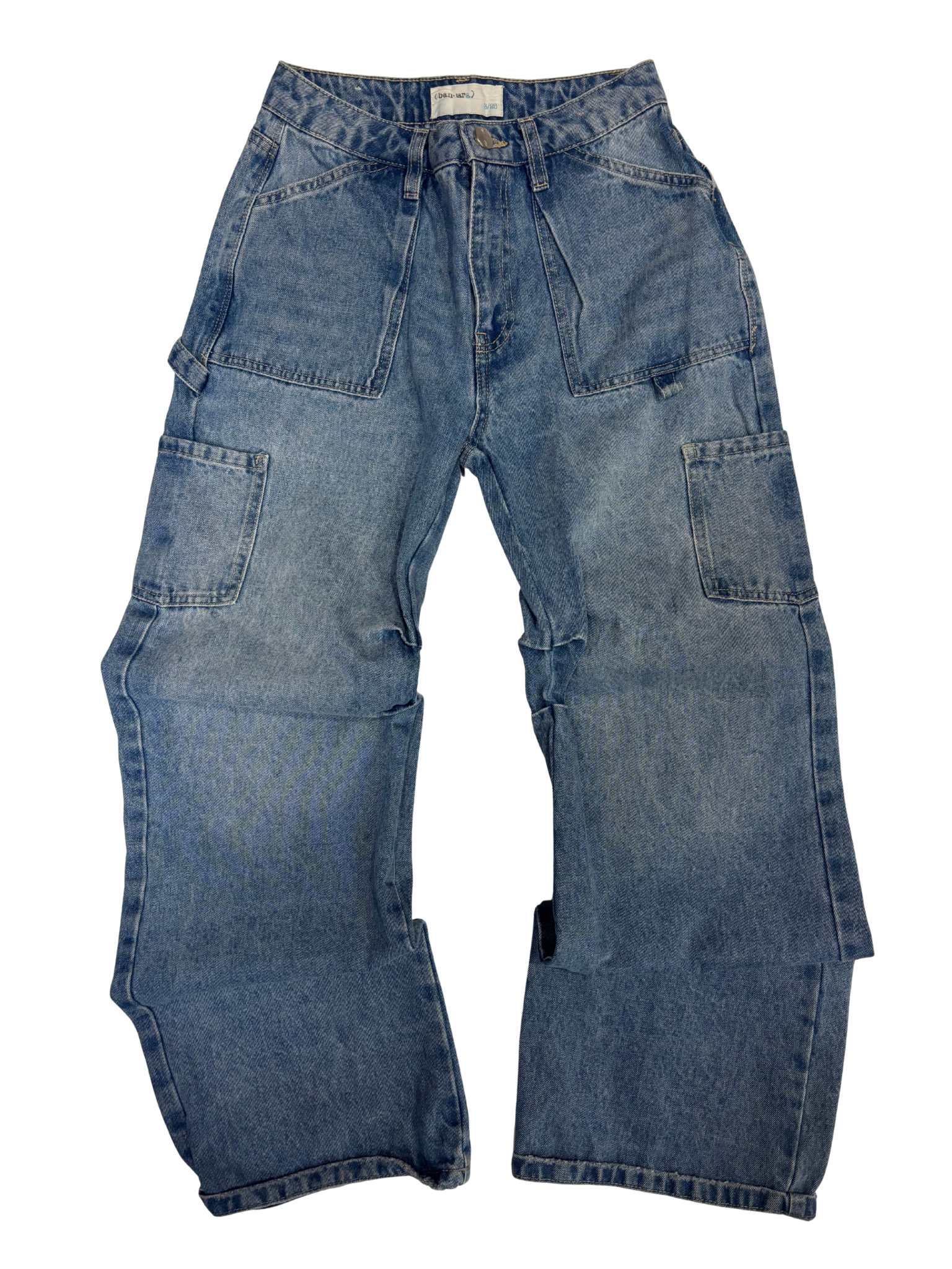 Vintage Banjara Carpenter Jeans – Light Wash