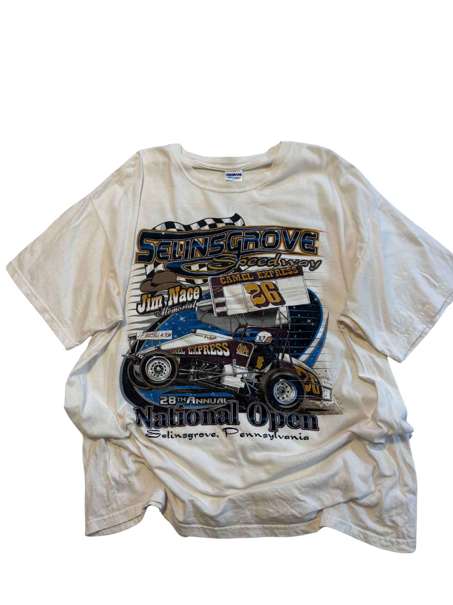 Vintage 2010 Selinsgrove Speedway National Open Tee