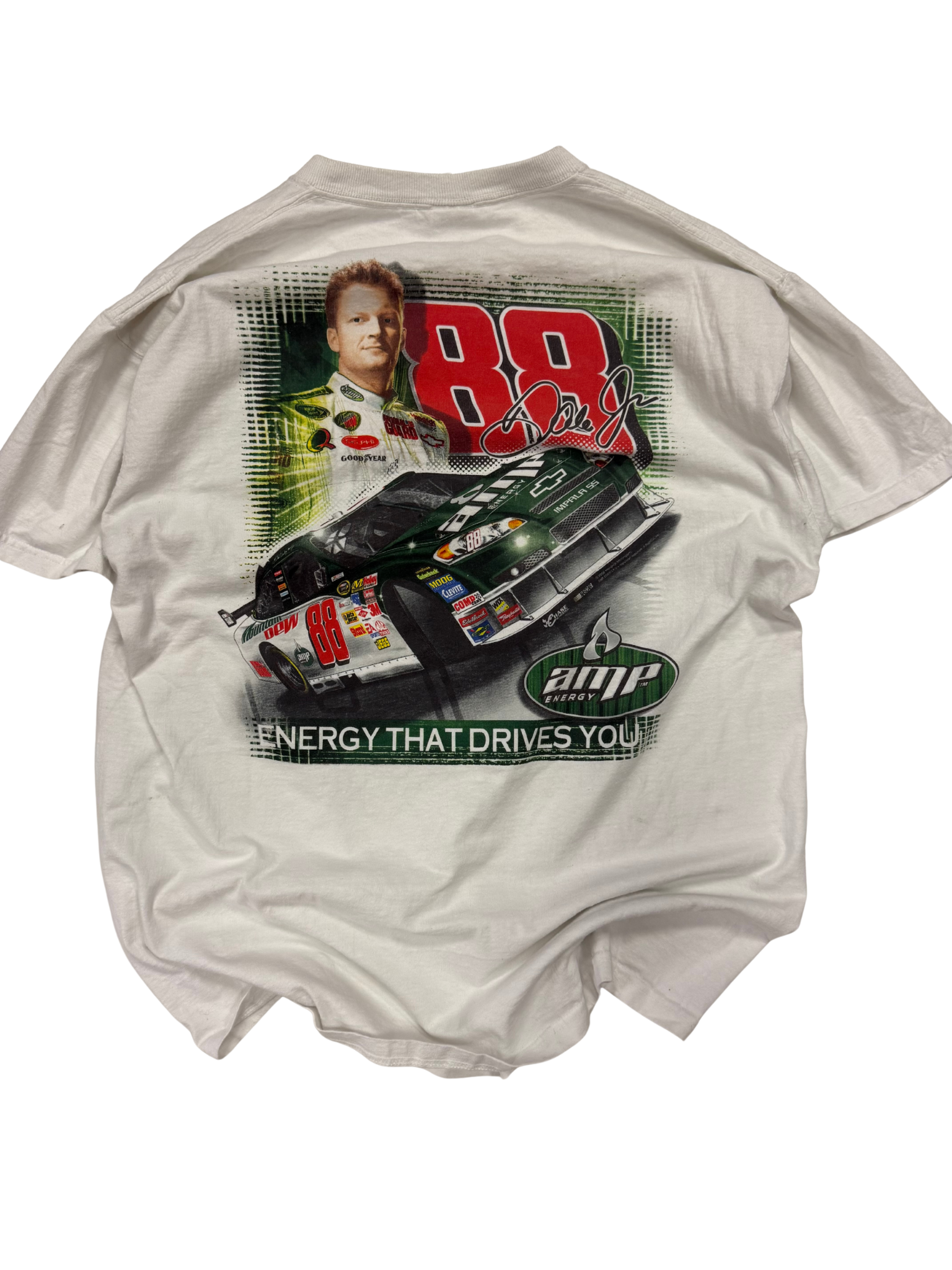 Vintage Dale Earnhardt Jr. #88 NASCAR Graphic Tee – AMP Energy Racing