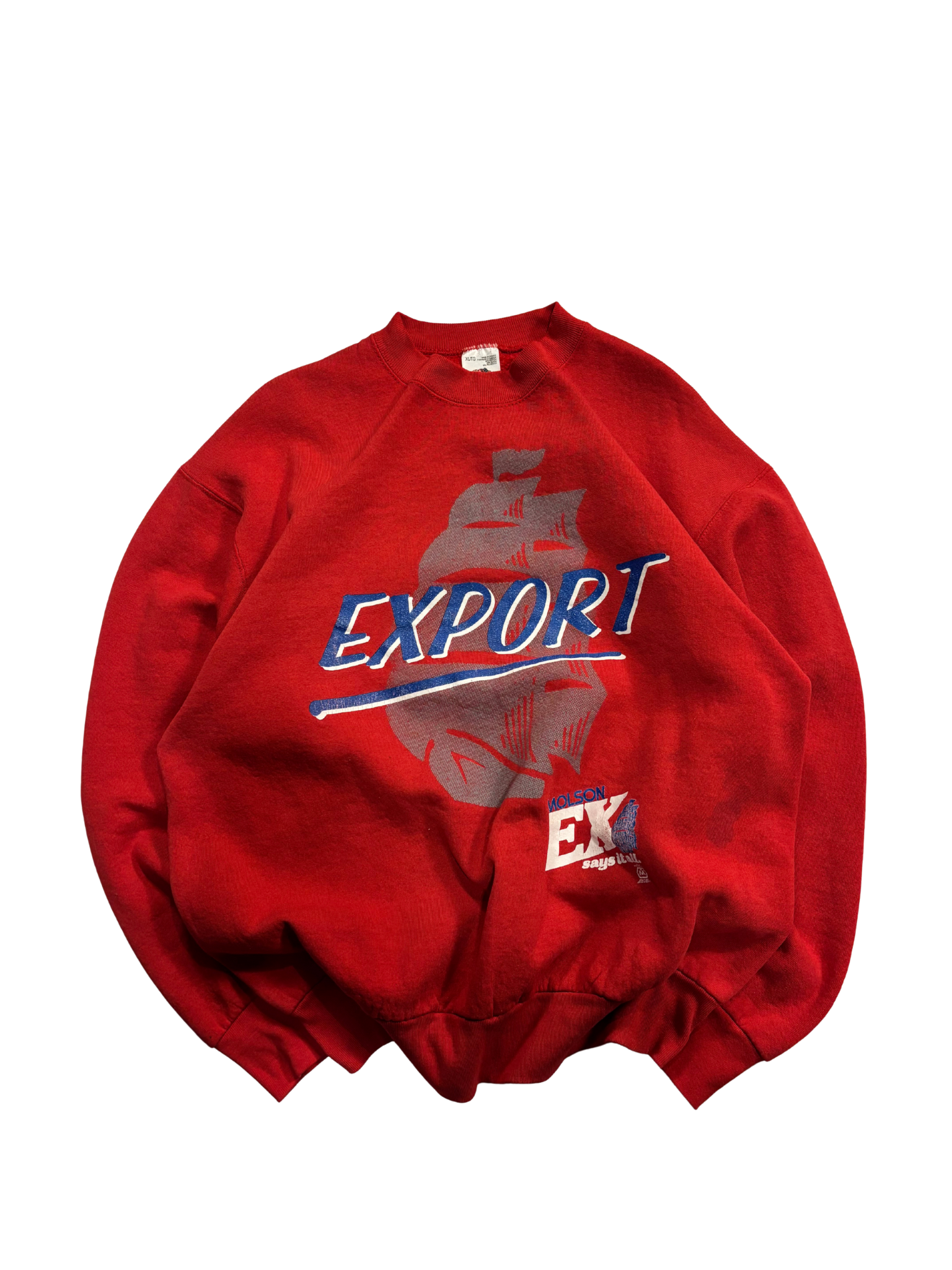 Vintage Molson Export Sweatshirt – Red – 1990s