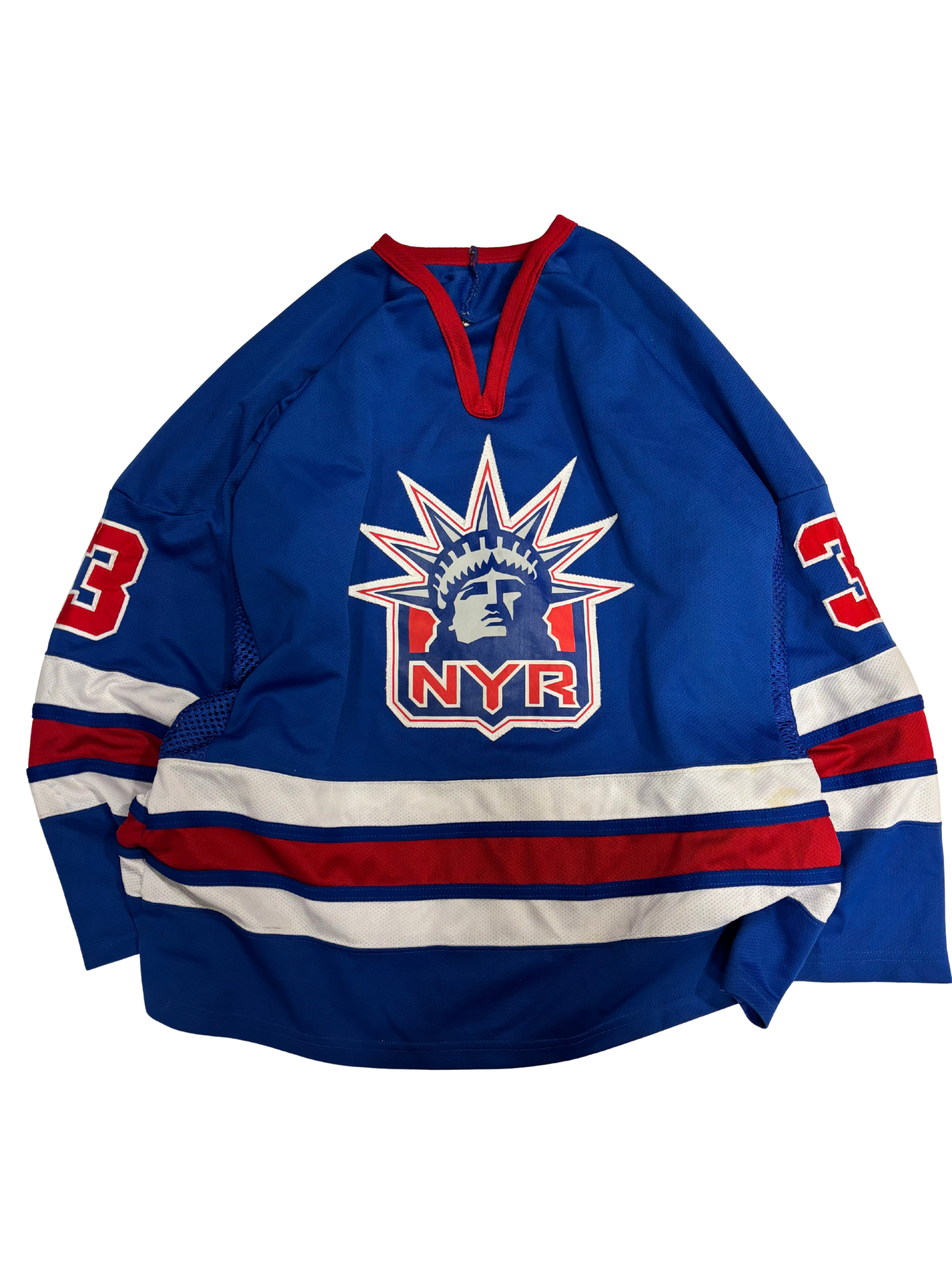 Vintage New York Rangers Liberty 3 Jersey – Royal Blue