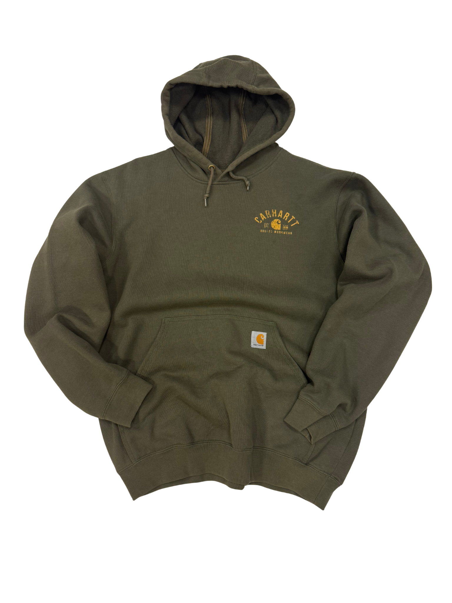 Vintage Carhartt Olive Green Hoodie