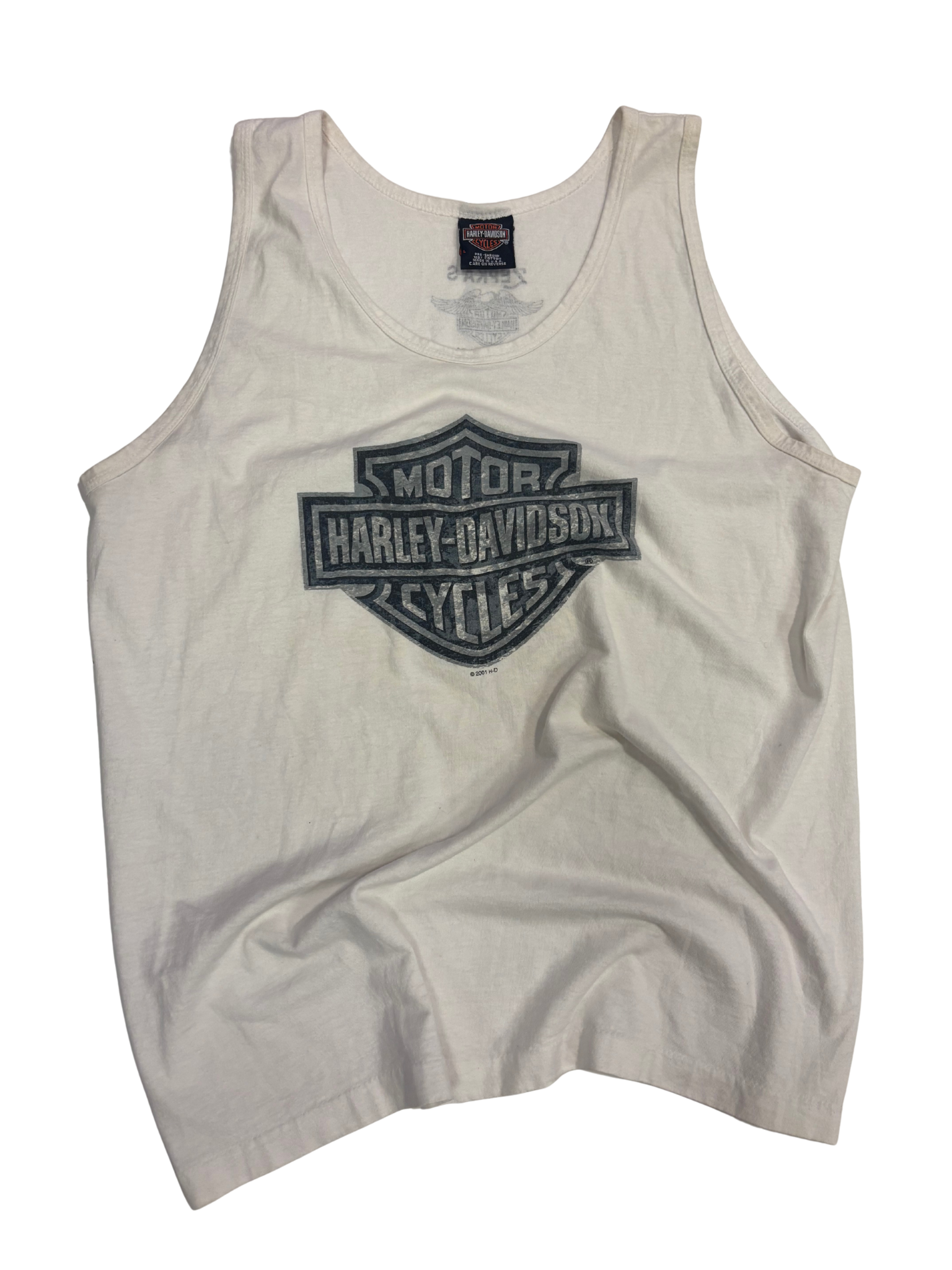 Vintage 2001 Harley-Davidson Tank Top – Zepka’s Harley-Davidson, Johnstown PA