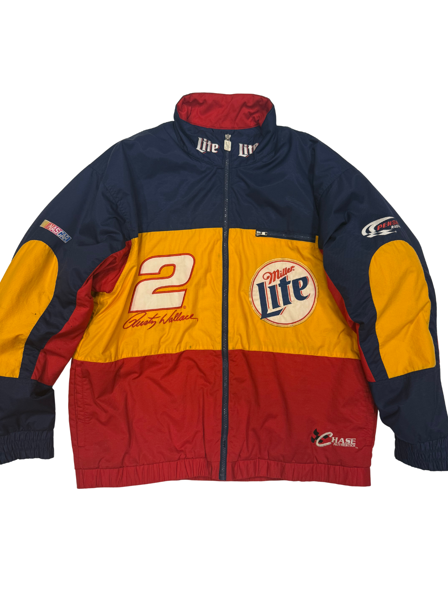 Vintage Rusty Wallace Miller Lite NASCAR Jacket – Chase Authentics