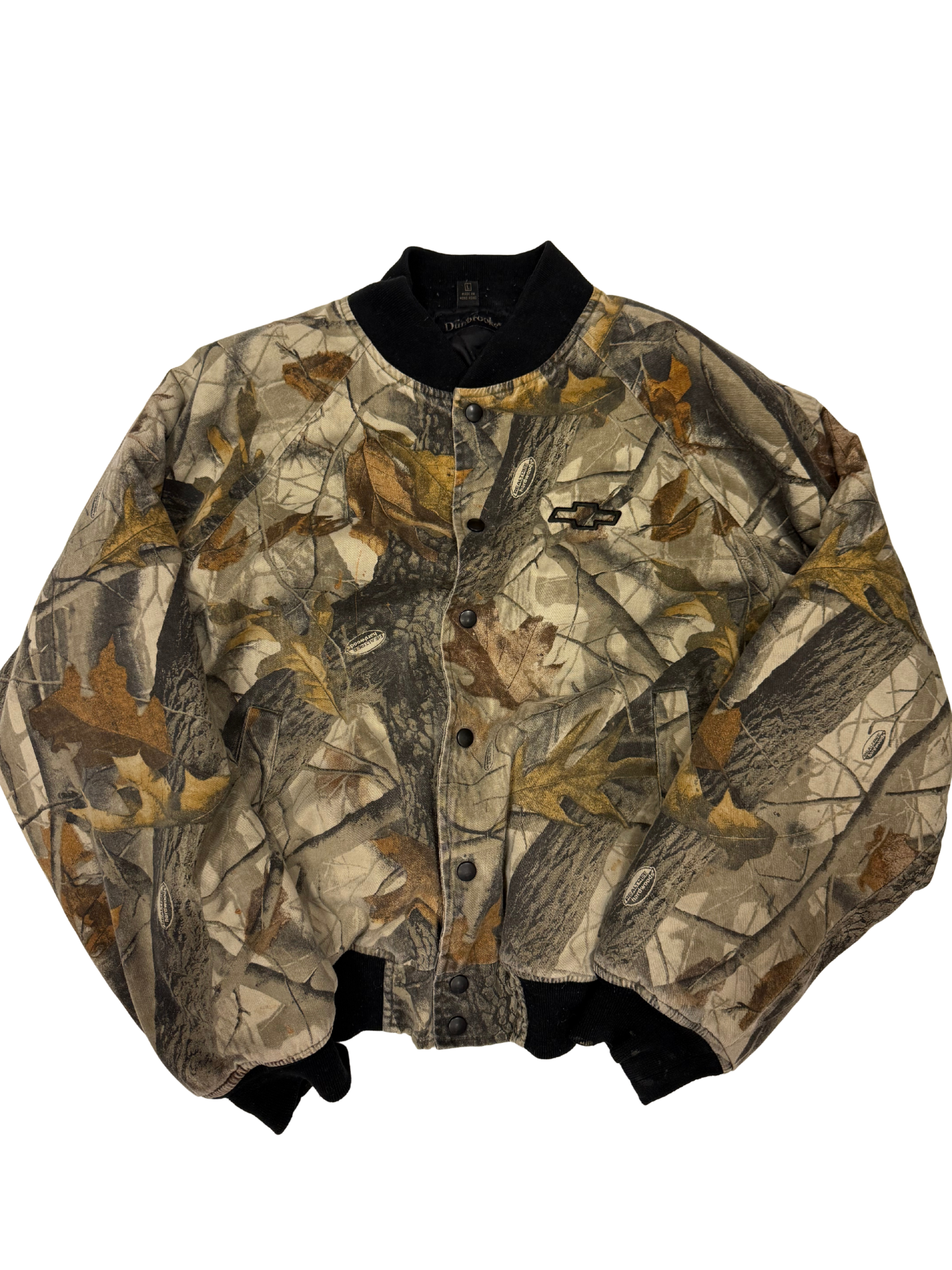 Vintage Chevrolet RealTree Camo Bomber Jacket – Dunbrooke Outdoors