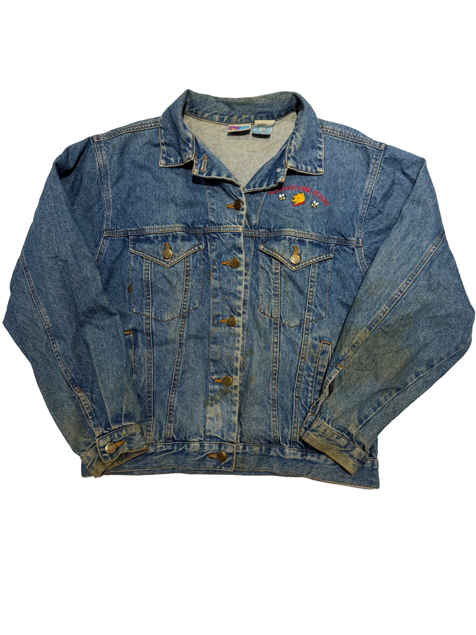 Vintage Winnie the Pooh & Tigger Denim Jacket