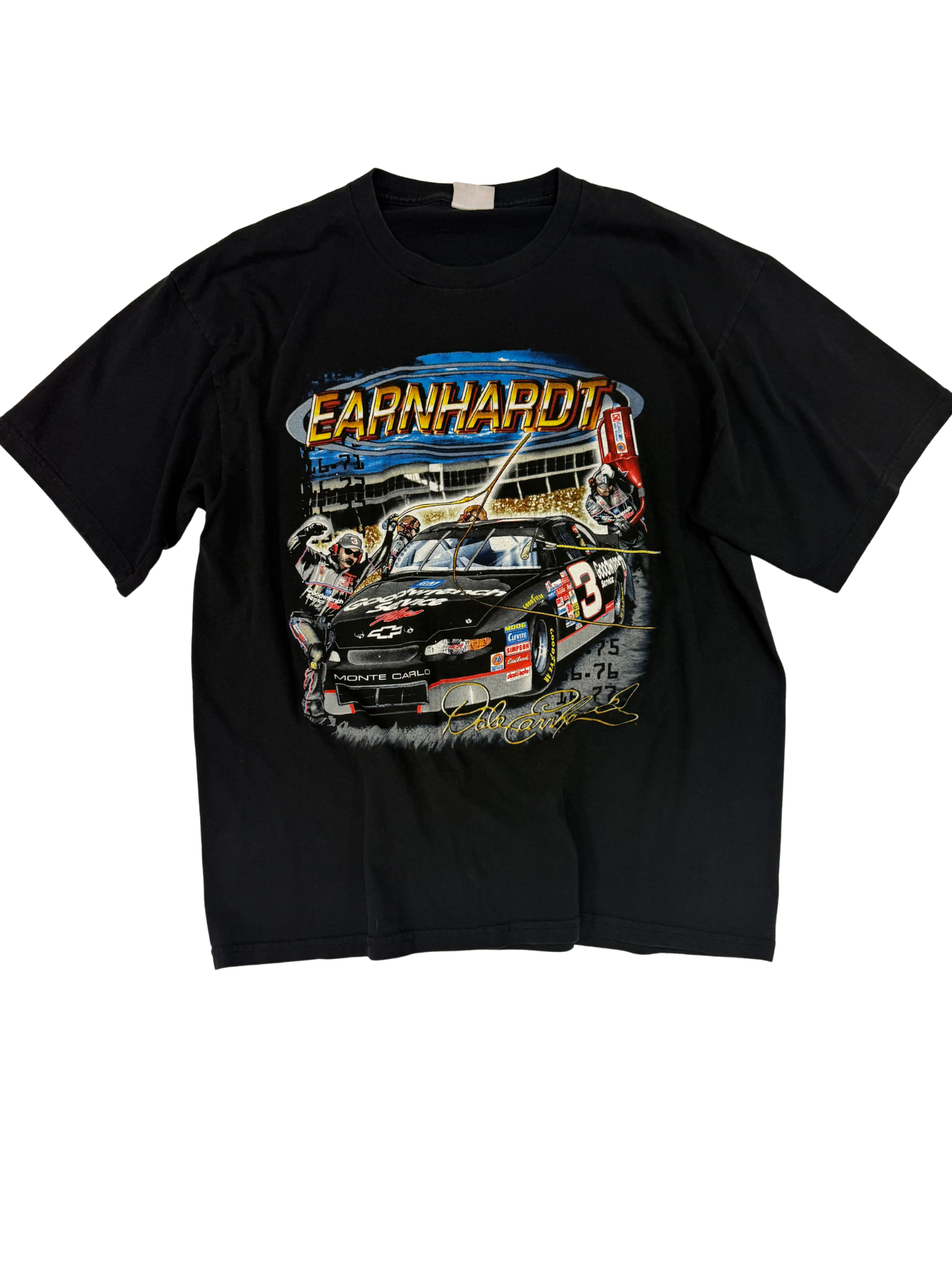 Vintage Dale Earnhardt NASCAR “Gettin’ It Done” Pit Crew T-Shirt