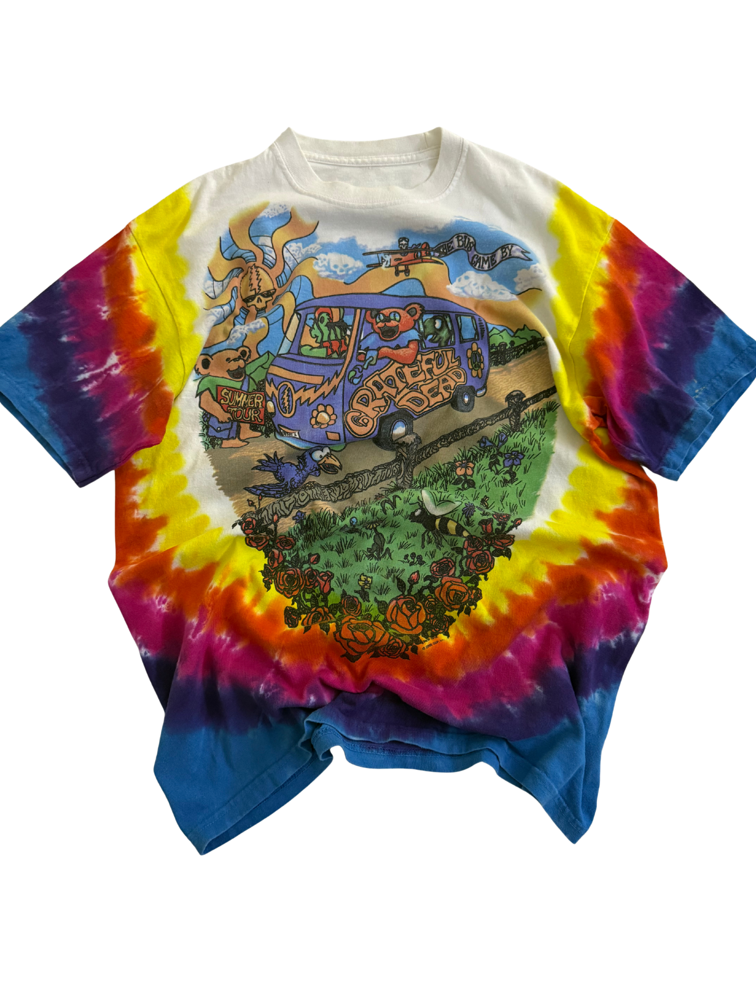 Vintage 1994 Grateful Dead “Summer Tour” Tie-Dye Tee