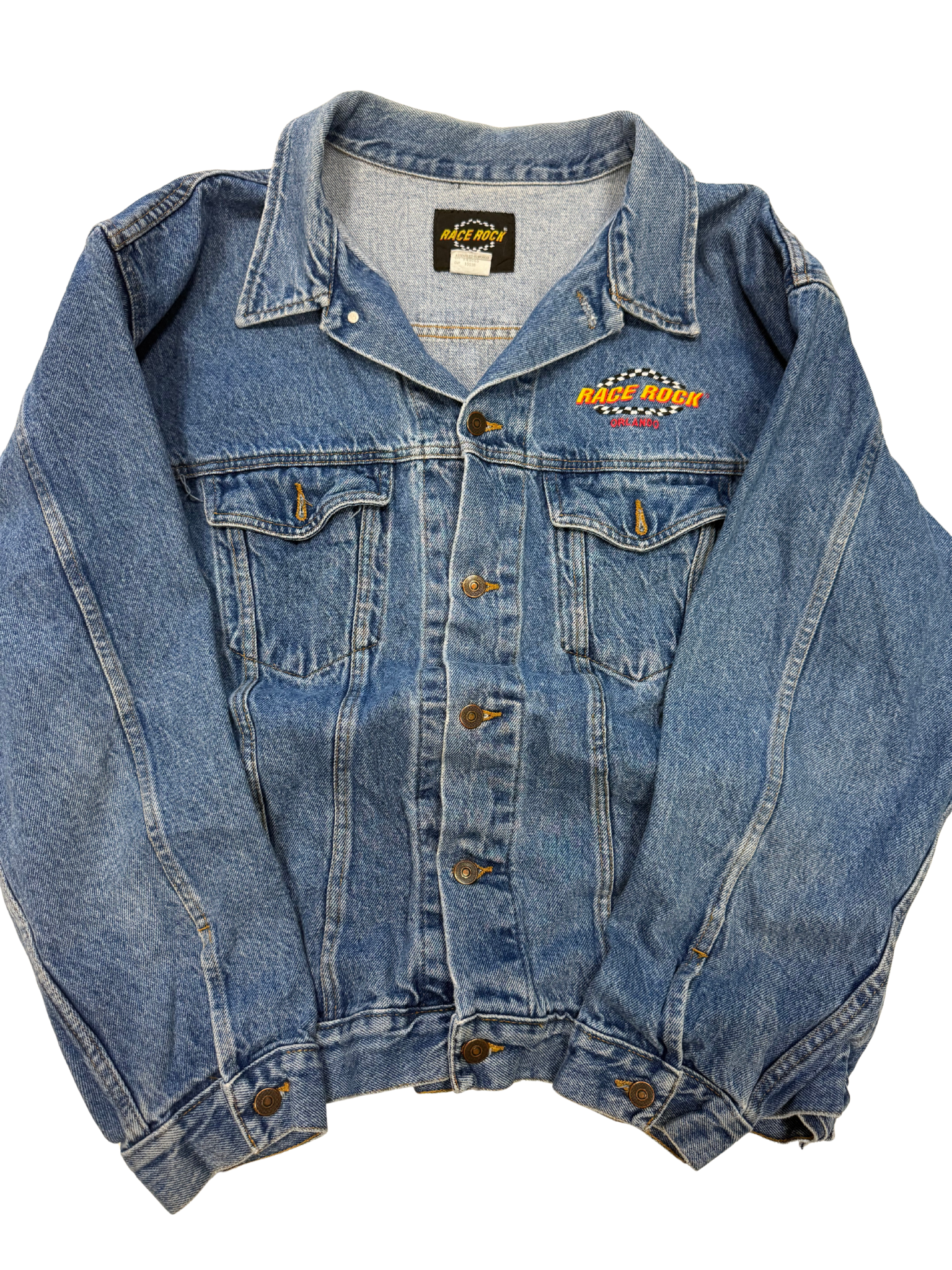 Vintage Race Rock Orlando Denim Jacket