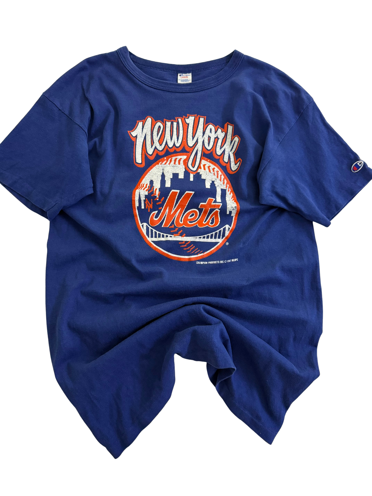 Vintage 1987 New York Mets T-Shirt – Champion – Made in USA