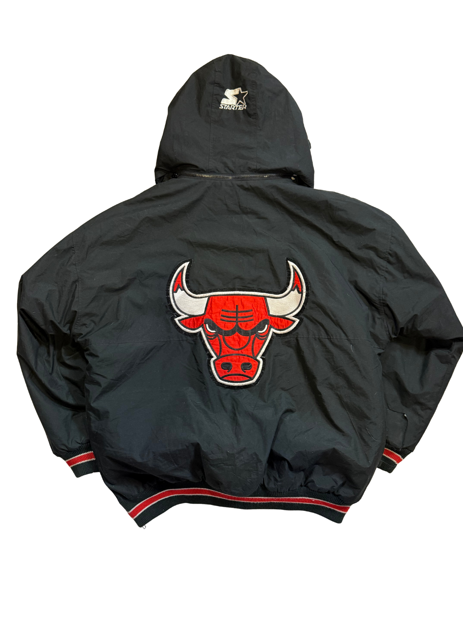 Vintage Chicago Bulls Starter Hooded Jacket