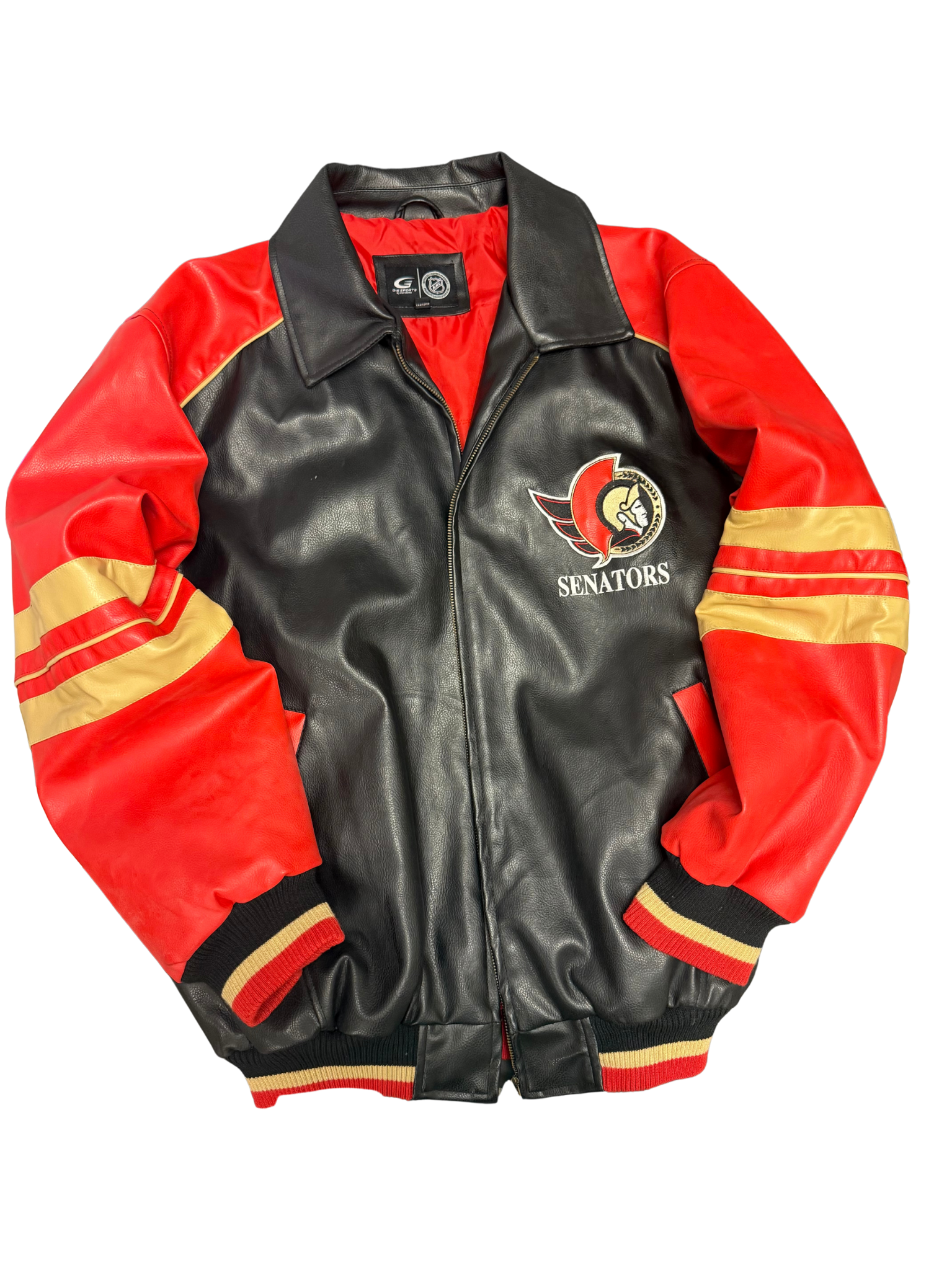 Vintage Ottawa Senators NHL Leather Jacket – G-III Sports