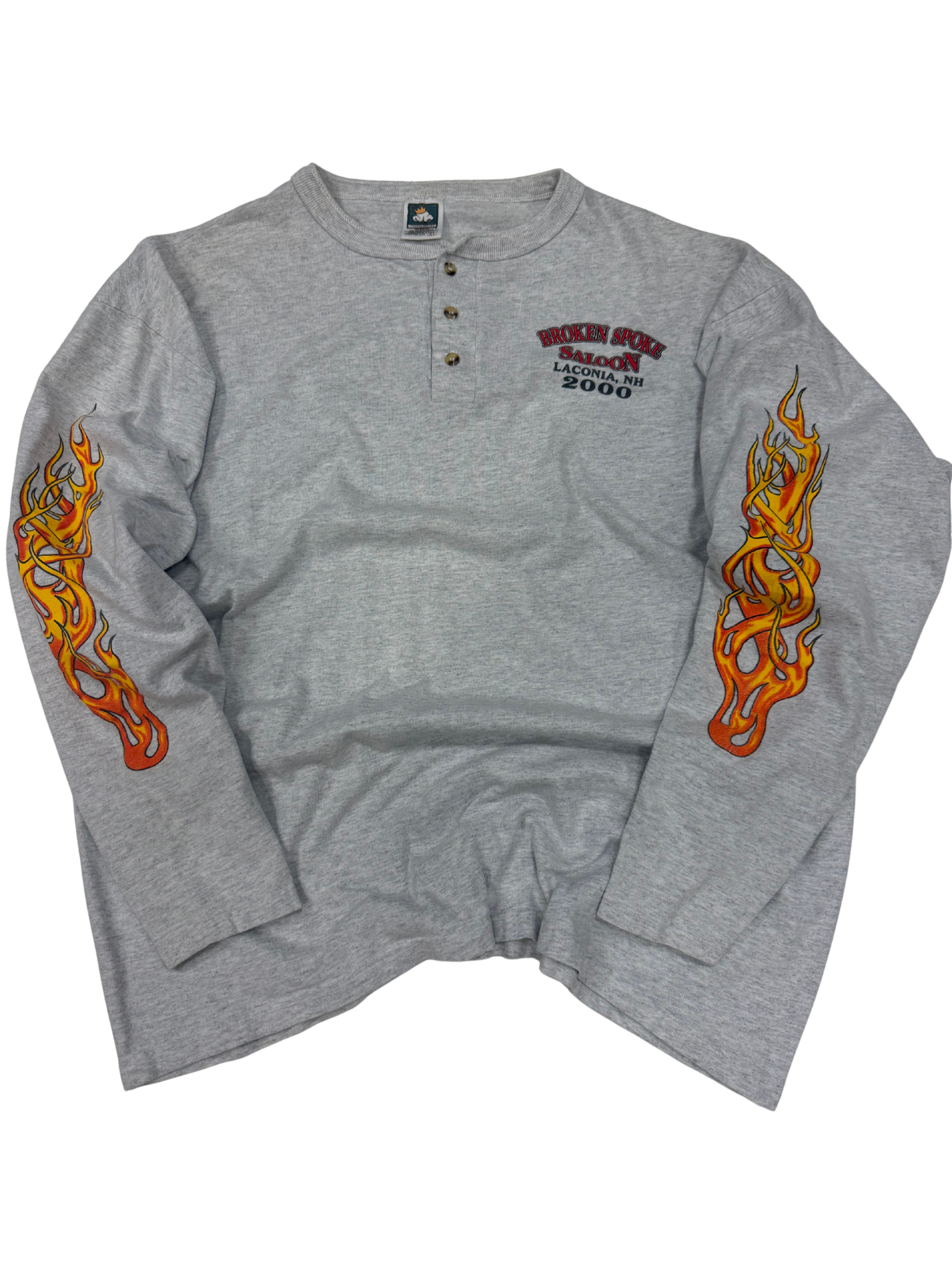 Vintage 2000 Broken Spoke Saloon Laconia Motorcycle Long Sleeve