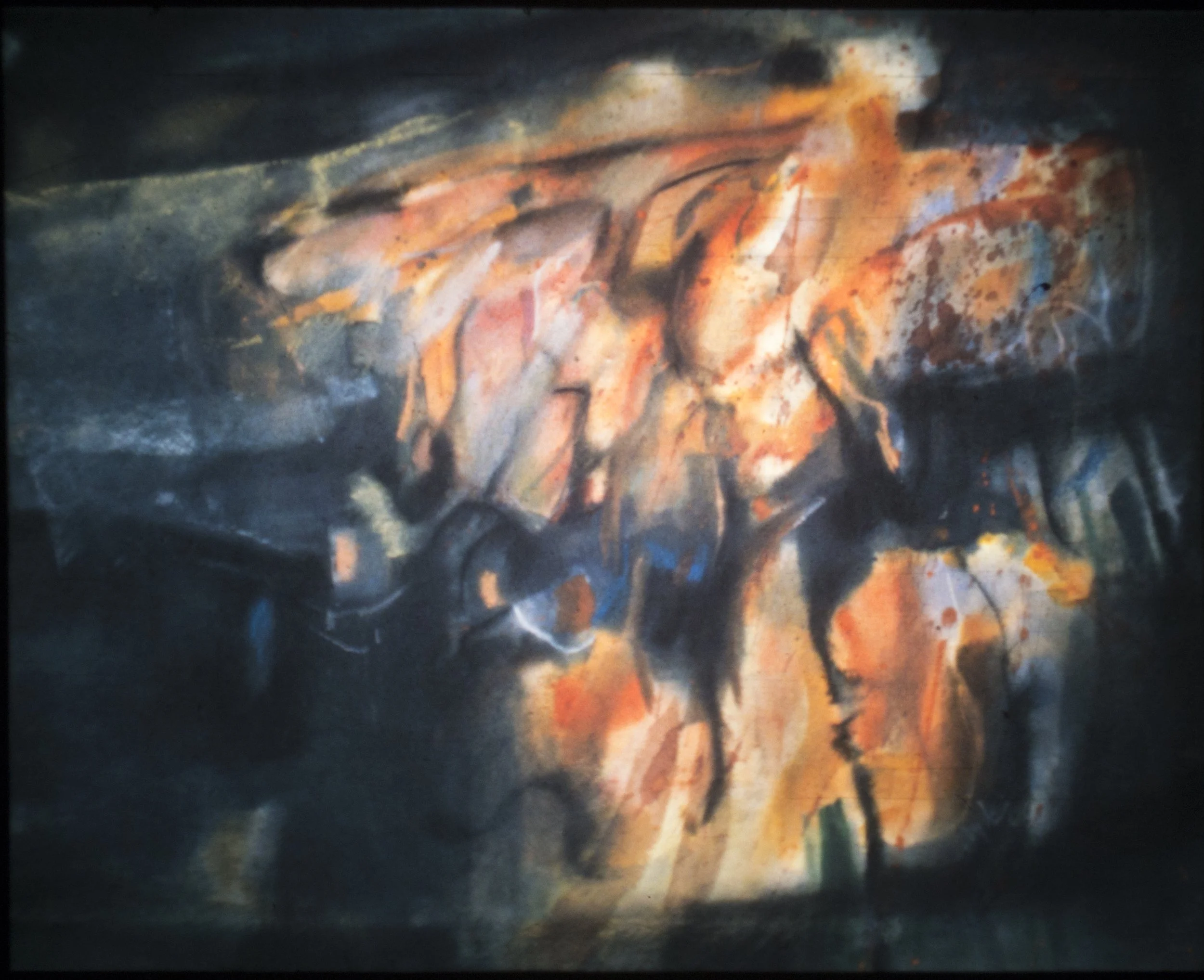 Canyon Pass, Watercolor, 1969