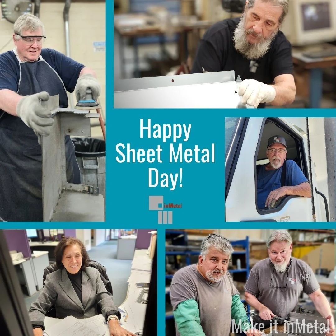 On August 4th, we proudly celebrate National Sheet Metal Day! Today, we recognize our dedicated employees whose work keeps America&rsquo;s infrastructure, industry and innovation moving forward.
 
For over 80 years, inMetal has been honored to be par