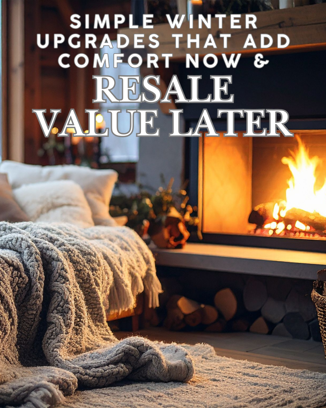 Simple Winter Upgrades That Add Comfort Now and Resale Value Later