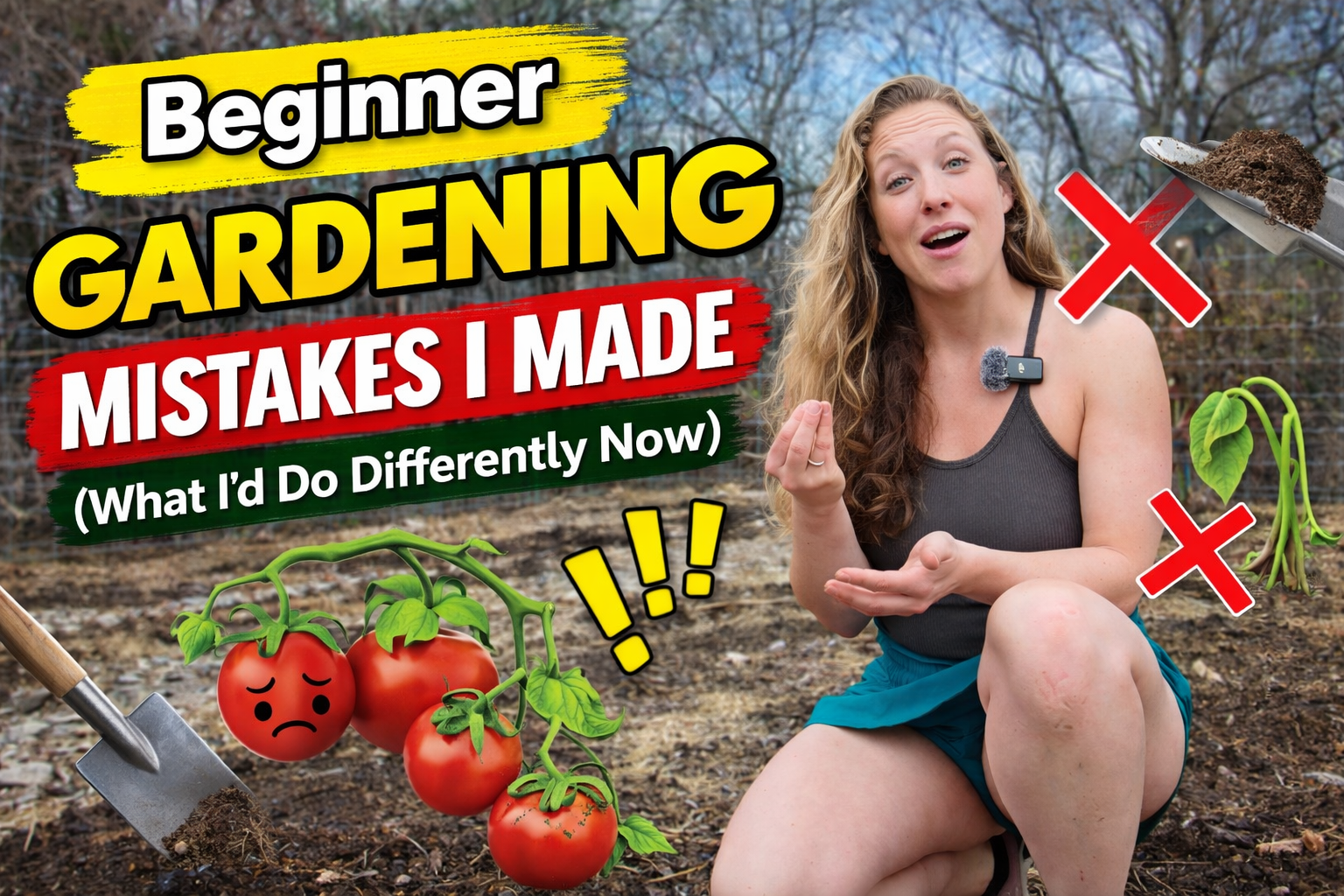 Beginner Gardening Mistakes I Made (What I’d Do Differently Now)