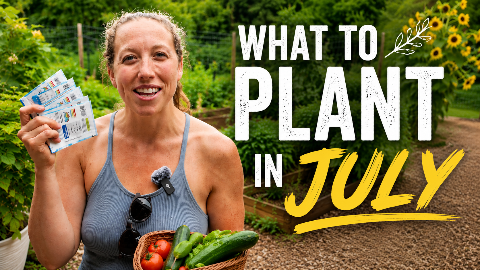 What to Plant in July 🌱 15 Crops You Can Still Grow This Year