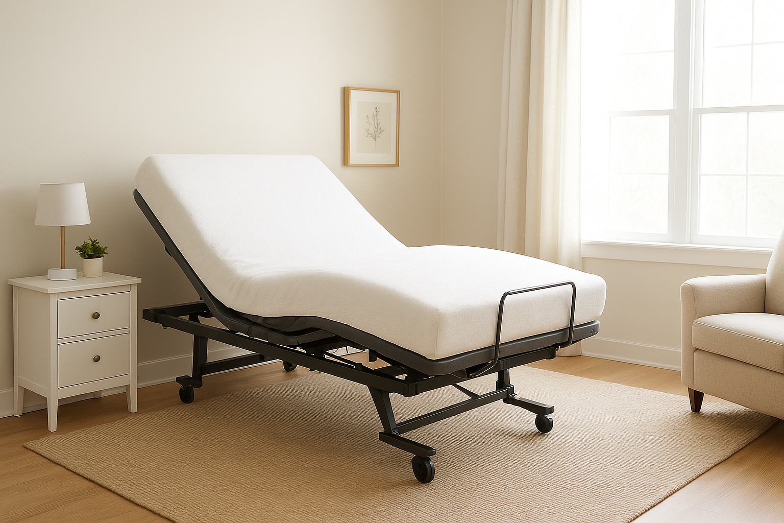 The Benefits of an Electric Adjustable Hospital Bed at Home