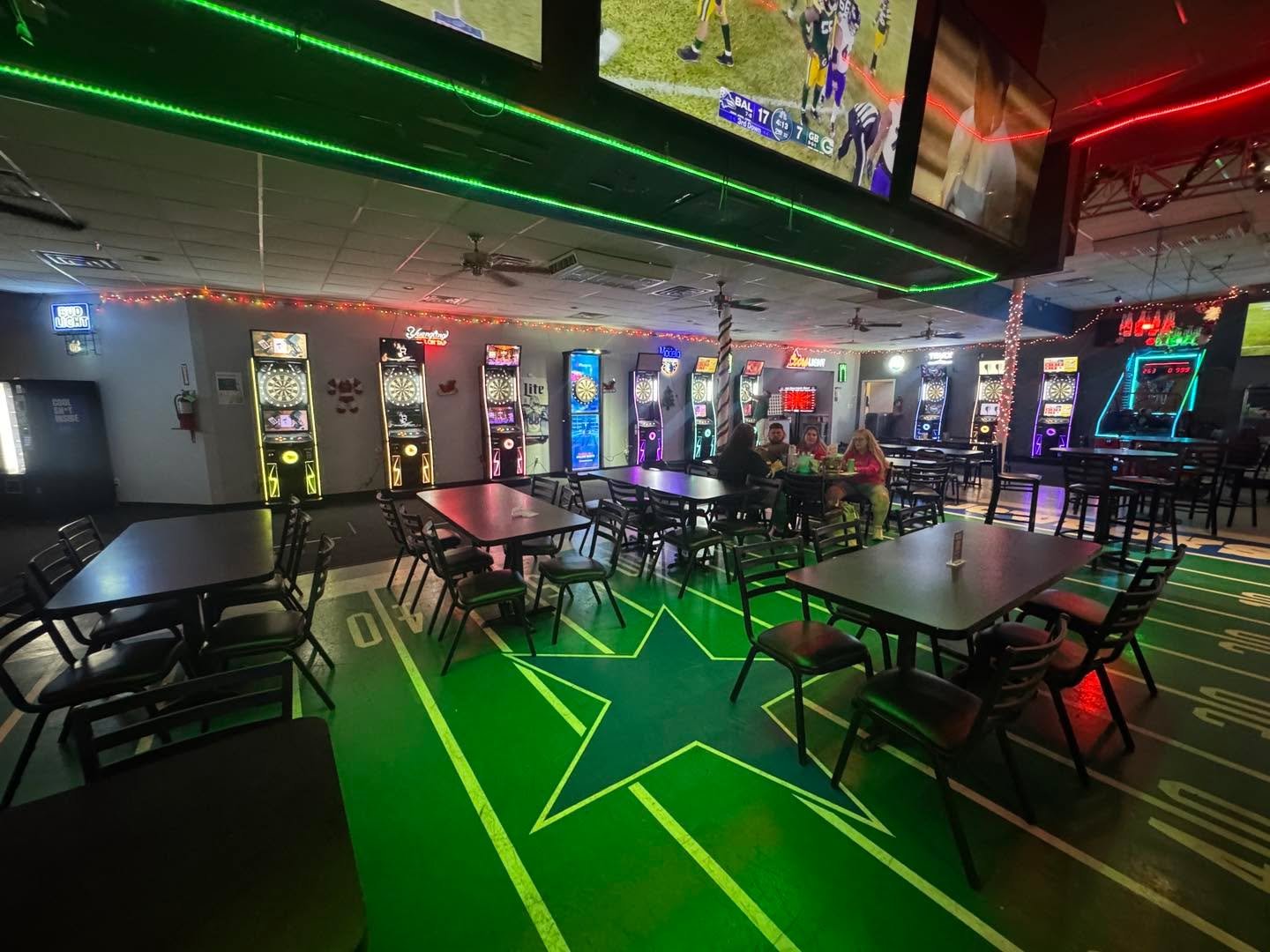 New dart boards are in! Come play a round or two! We also host dart tournaments weekly. Message us for info. 🎯