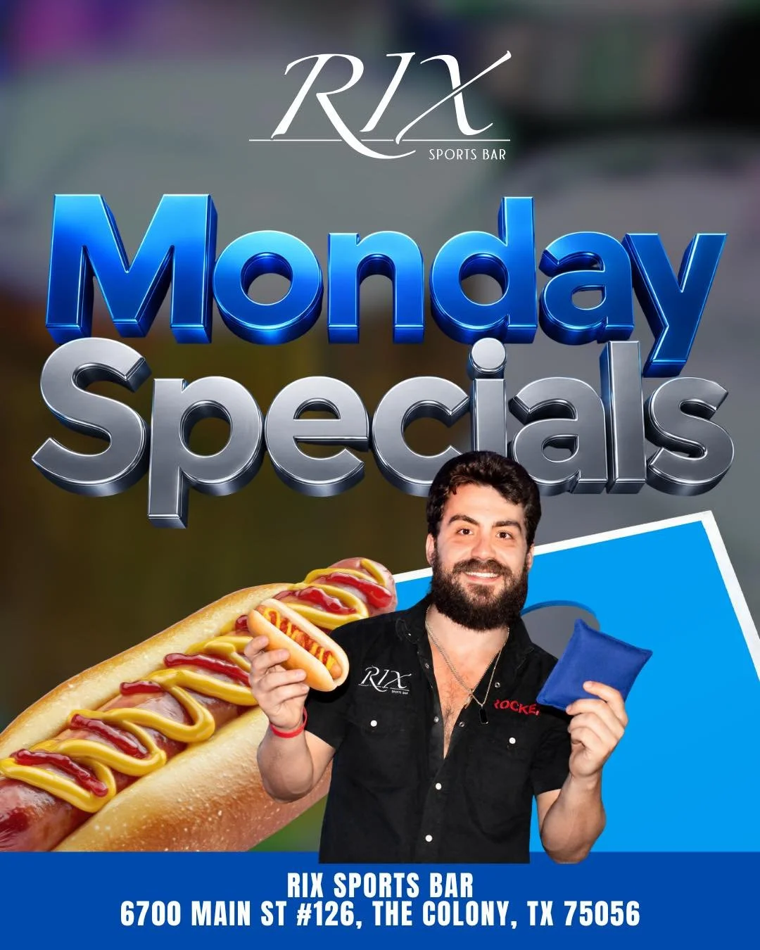 Haters are going to say it's AI. Cornhole tournament tonight!

MONDAY SPECIALS:

$5 Jack 🥃 | $4 Watermelon Kazi 🍉 | $3 Hot Dogs 🌭