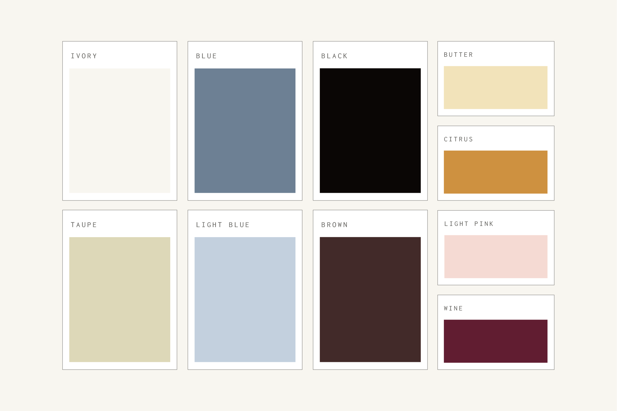 BRAND COLORS