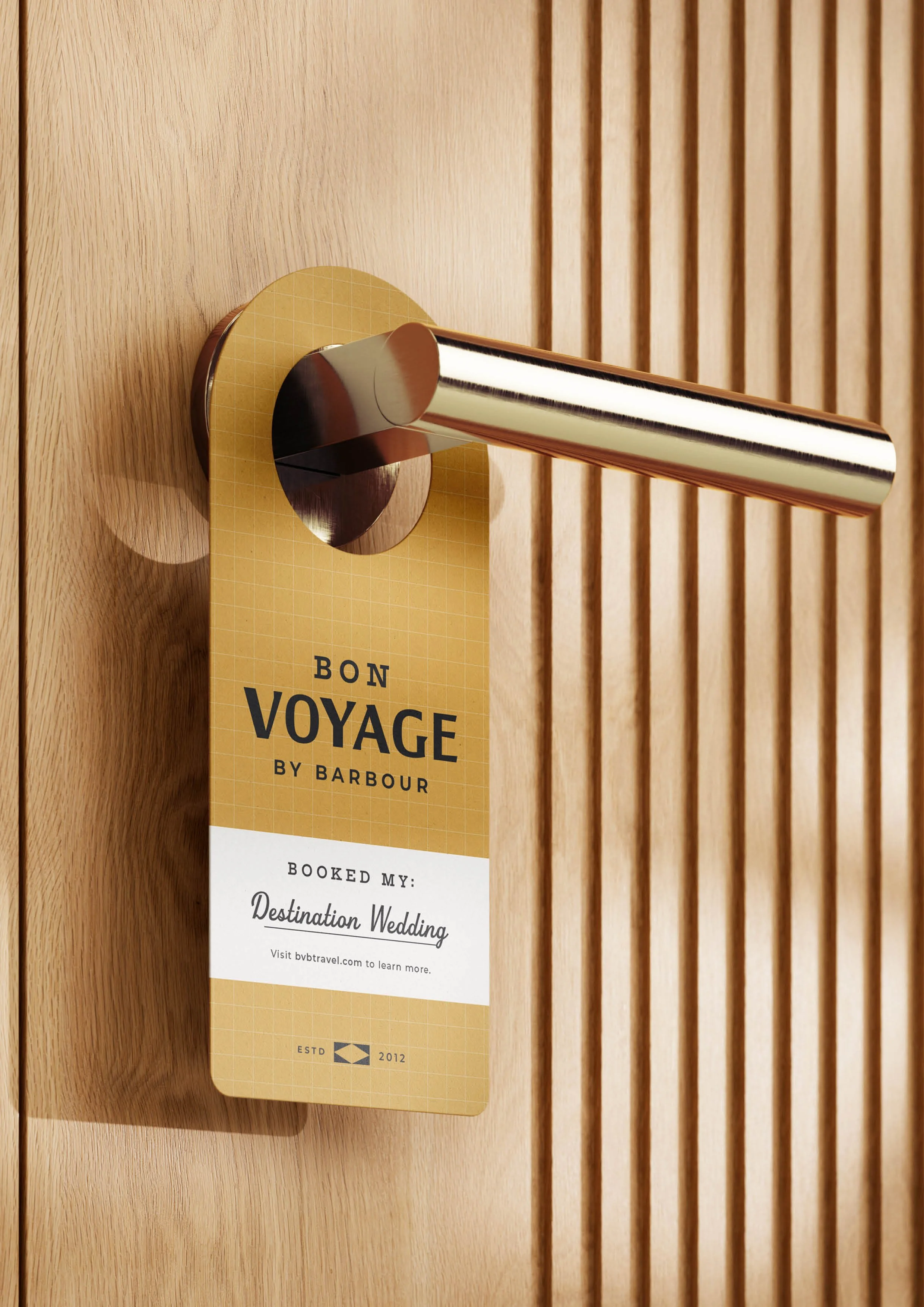 DOOR TAG MOCKUP