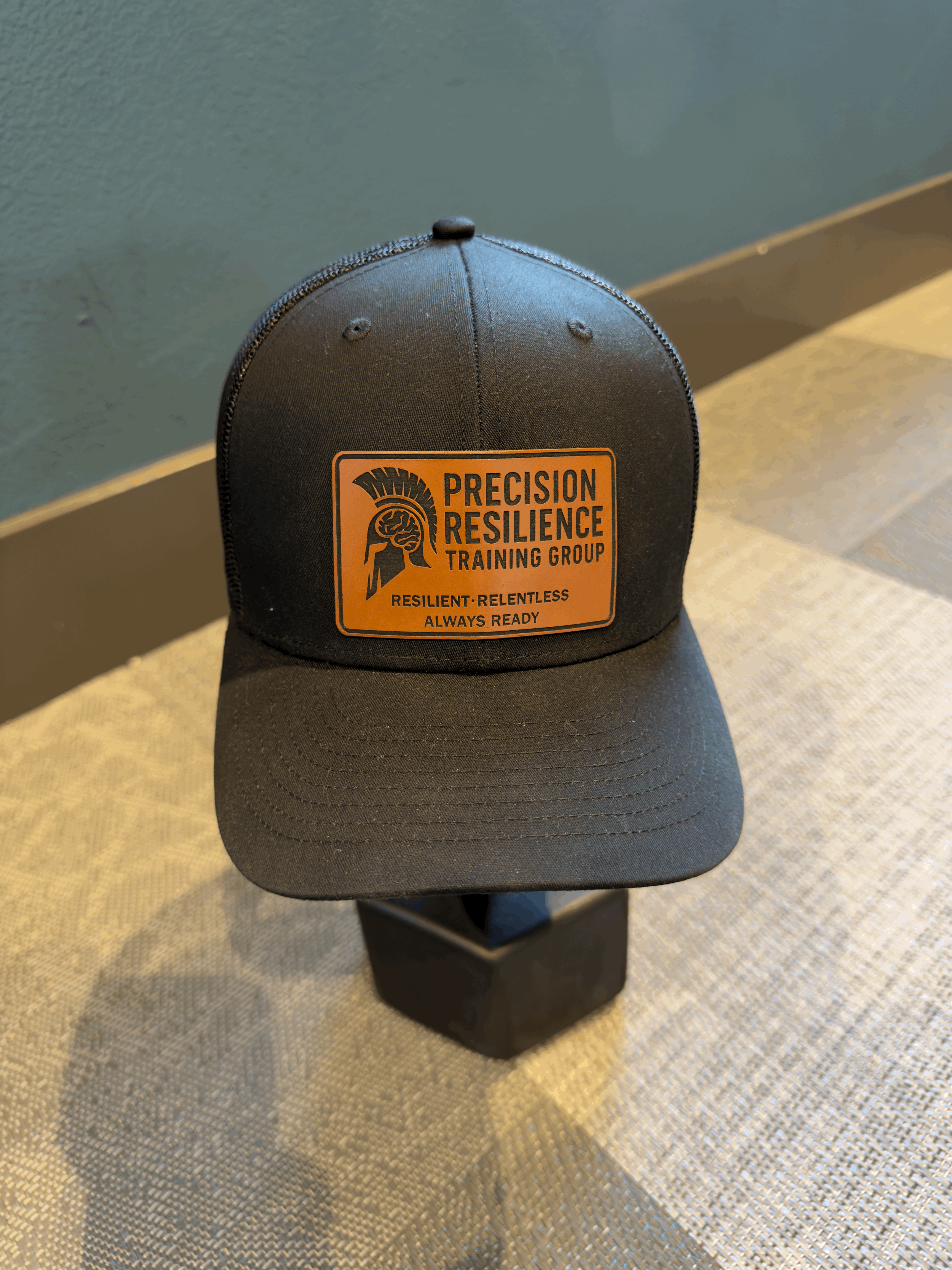 Hats: Precision Resilience Training Group: Resilient. Relentless. Always Ready.