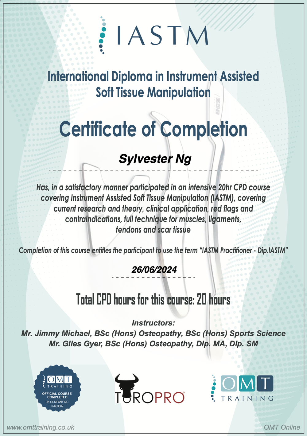 Certification