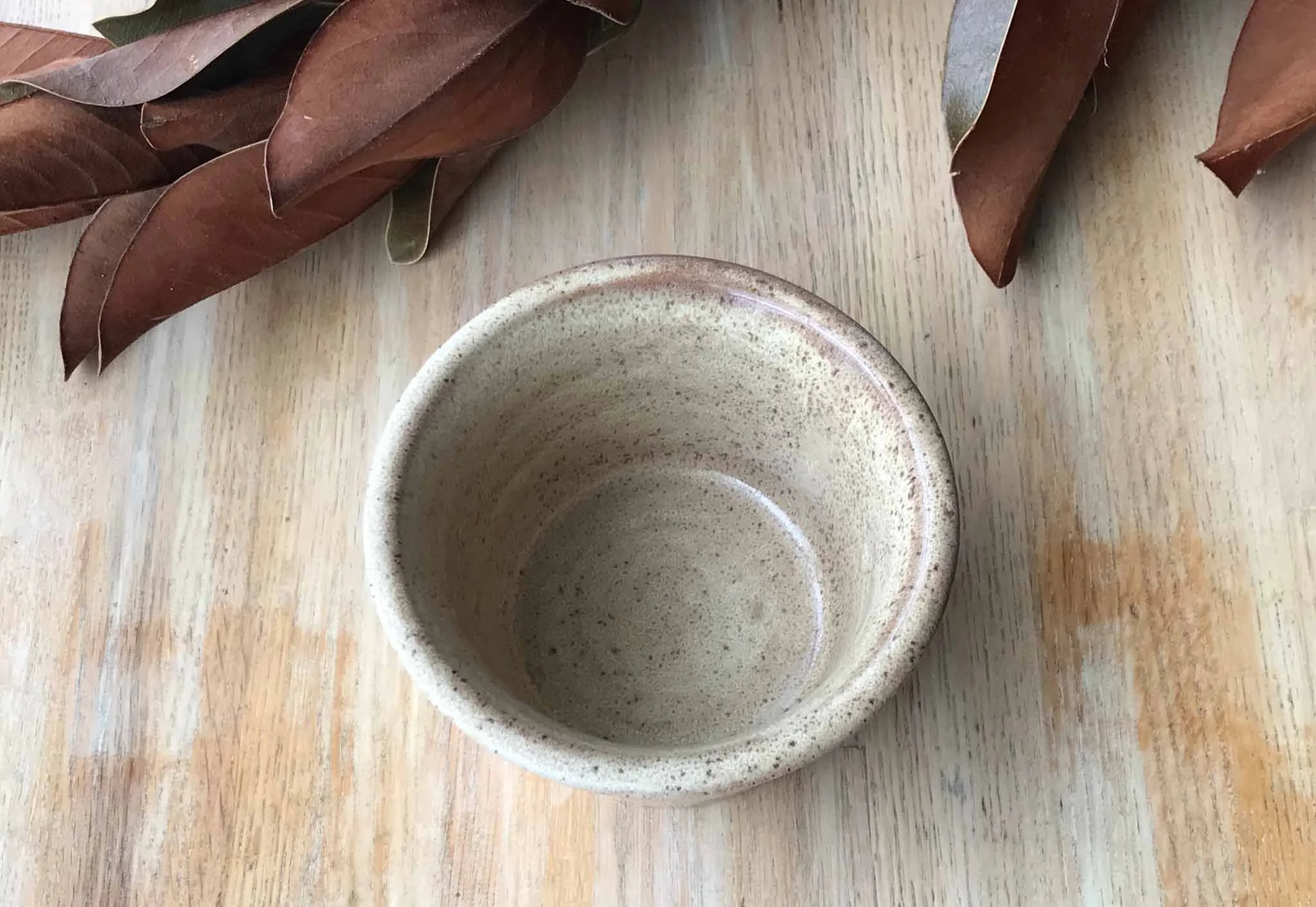 HAHiland- Sandy Brown Bell Pot top view-1.jpg