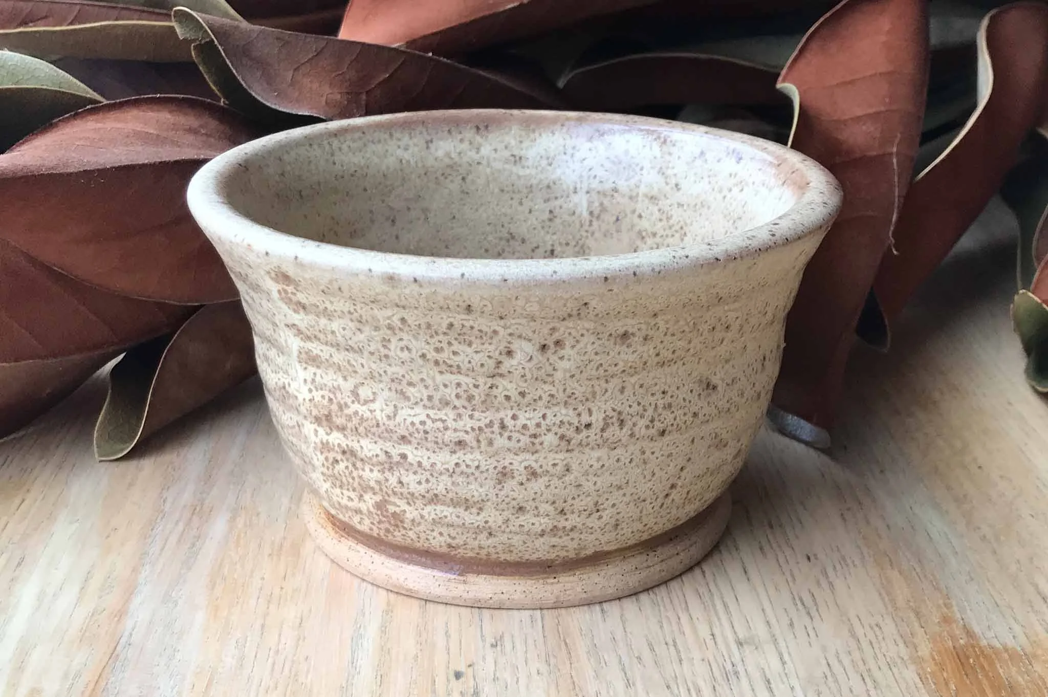 Sandy Brown Bell Pot