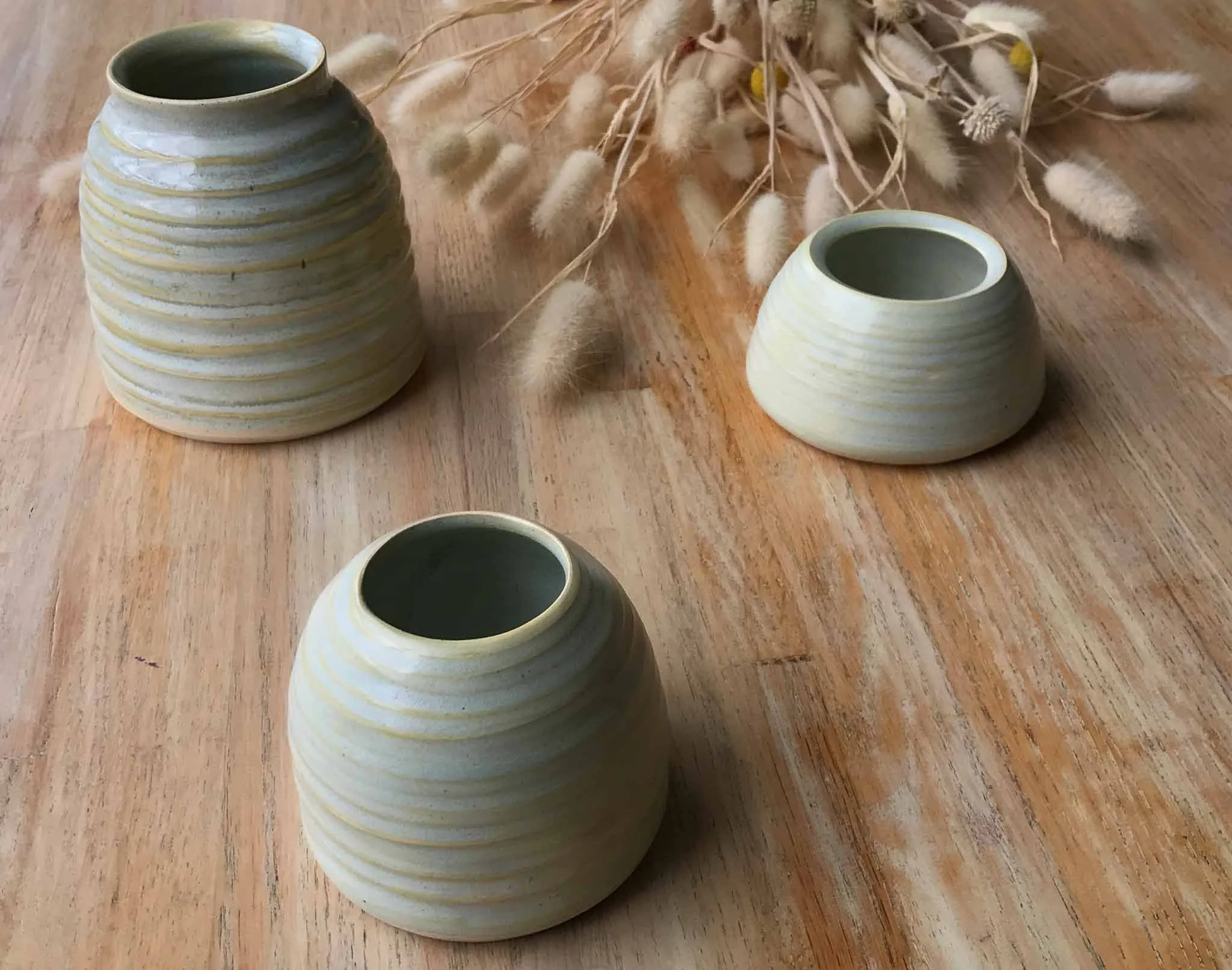 HAHiland- Three Haybale Yellow Pots-1.JPG