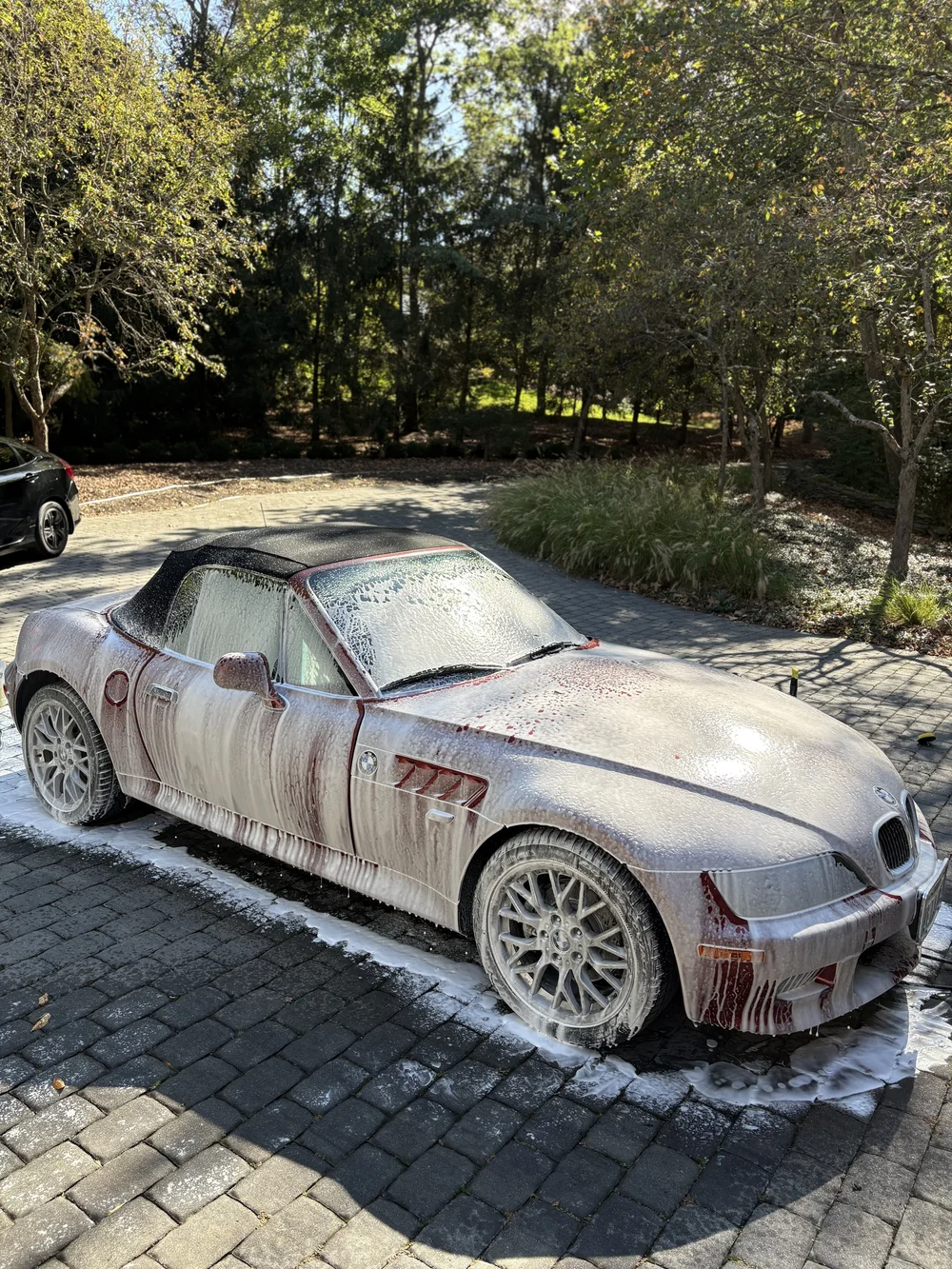 Exterior detail - before