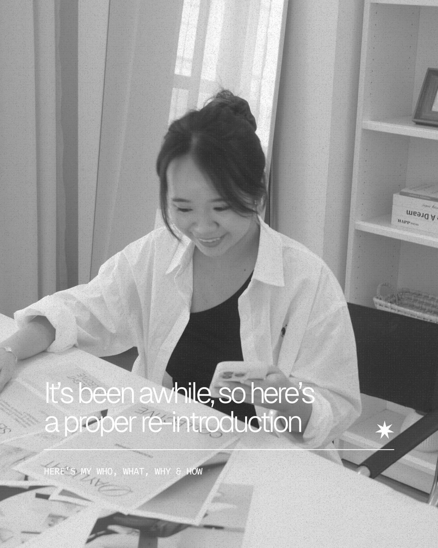 Just wanna say a big thank you to the love received on my last post &mdash; it was so unexpected and heartwarming, especially being away for so long 🥹

So here&rsquo;s to reintroducing me and the clarity + alignment work I&rsquo;ve been doing behind