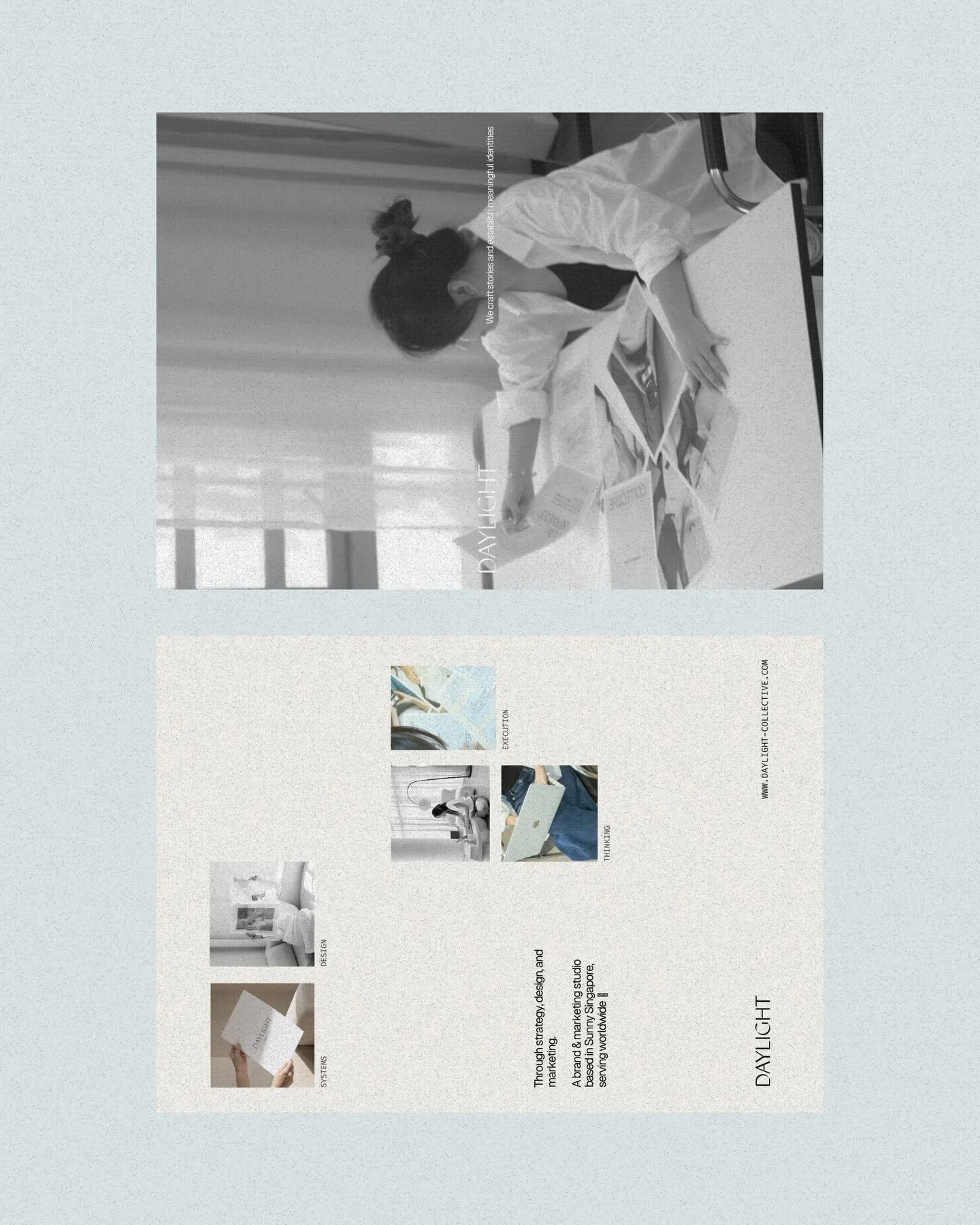 Revealing the branding for Daylight 🍾

This rebrand has been a long time coming &mdash; Not just visually, but in the way I think about the work I do and the feeling I wanted the studio to give. 

We&rsquo;re moving away from chasing trends and forc