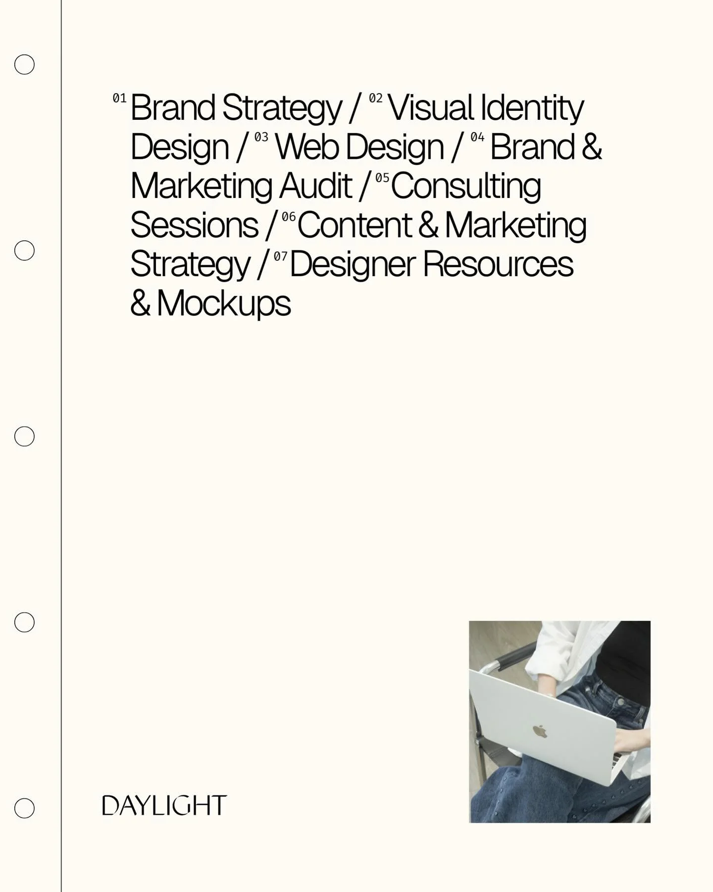 As we&rsquo;ve been realigning + rebranding everything lately, we realised there&rsquo;s a clear core to what we do &mdash; not just design, not just content. It&rsquo;s helping founders figure out what to say, where to say it, and why it matters, th
