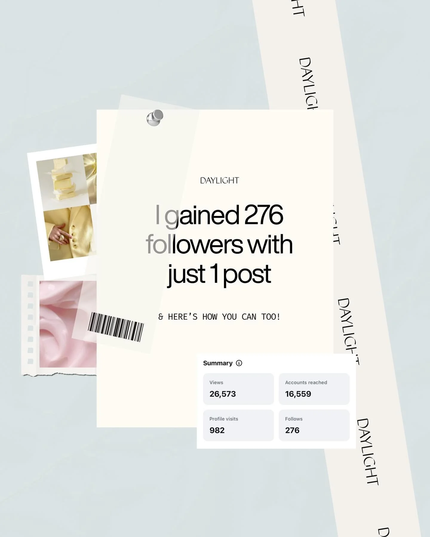 I gained 200+ followers from one simple post, and it wasn&rsquo;t a viral reel, nor a trend, nor a crazy strategy.

My conclusion? Just a post people wanted to save.

Good content isn&rsquo;t always about reach &mdash; sometimes it&rsquo;s about crea