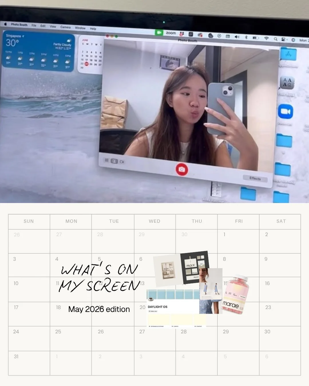 Some recent pieces, projects and visual worlds i&rsquo;ve been building lately and can&rsquo;t wait to share 💫💗

What&rsquo;s on your screen in May? ☁️

☀️ if you&rsquo;re new here, hi! My name is Alika and I work with brands to craft meaningful id