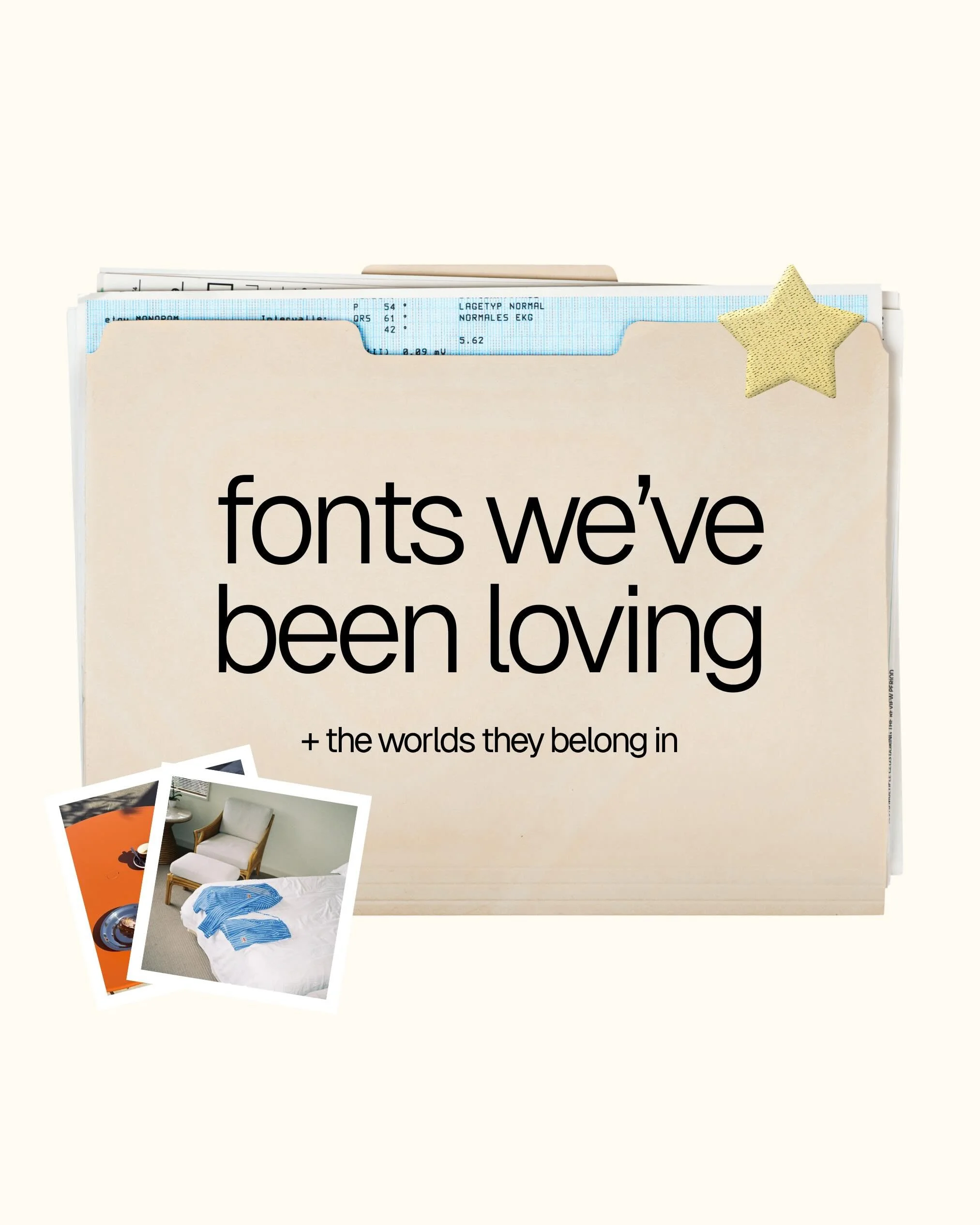 Currently obsessed with fonts that have way too much personality ⭐️🤓 Which one&rsquo;s your favourite? ☁️

☀️ if you&rsquo;re new here, hi! My name is Alika and I work with brands to craft meaningful identities through brand strategy, design and mar