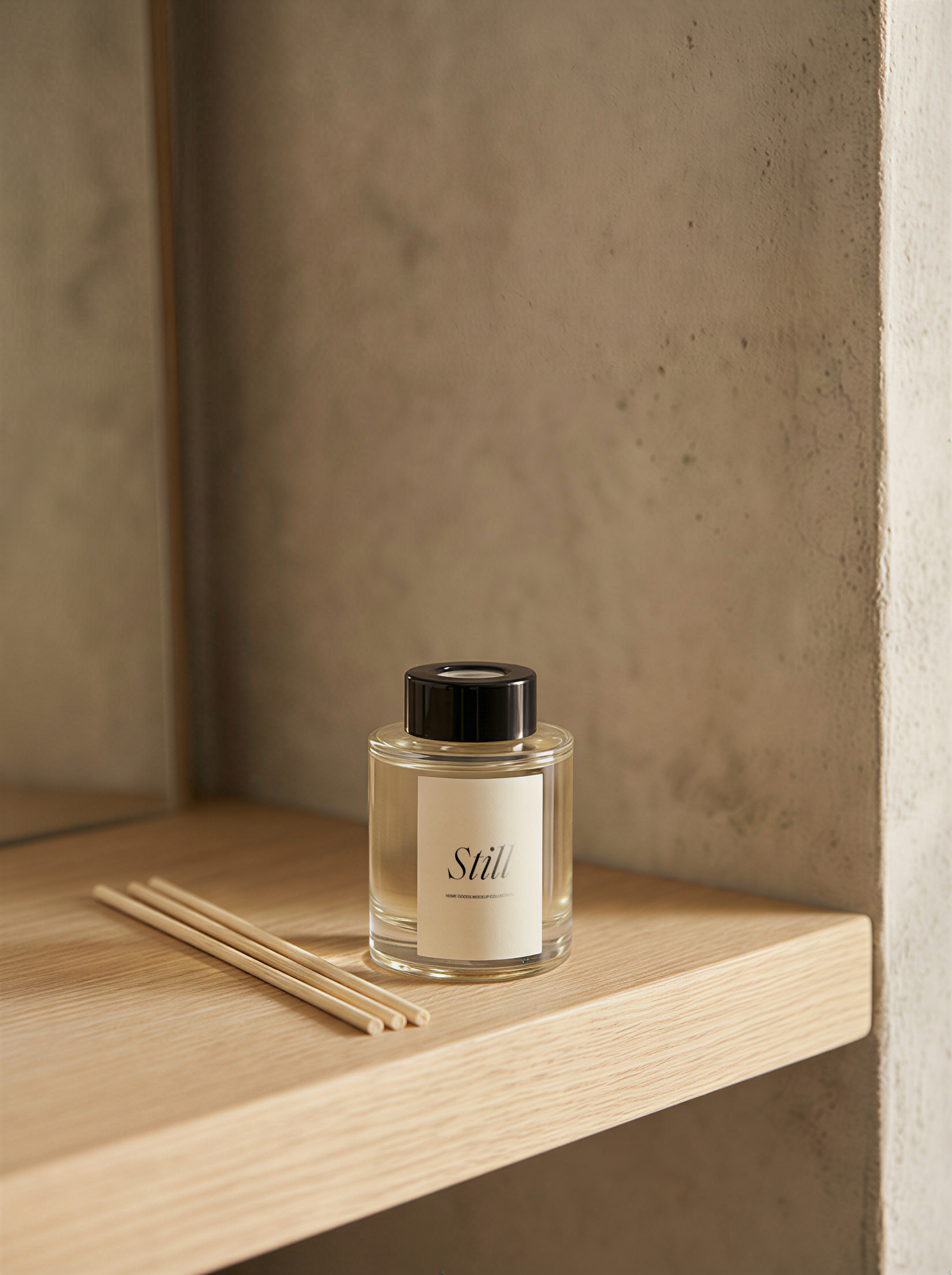 Still | Minimal Diffuser Bottle Mockup