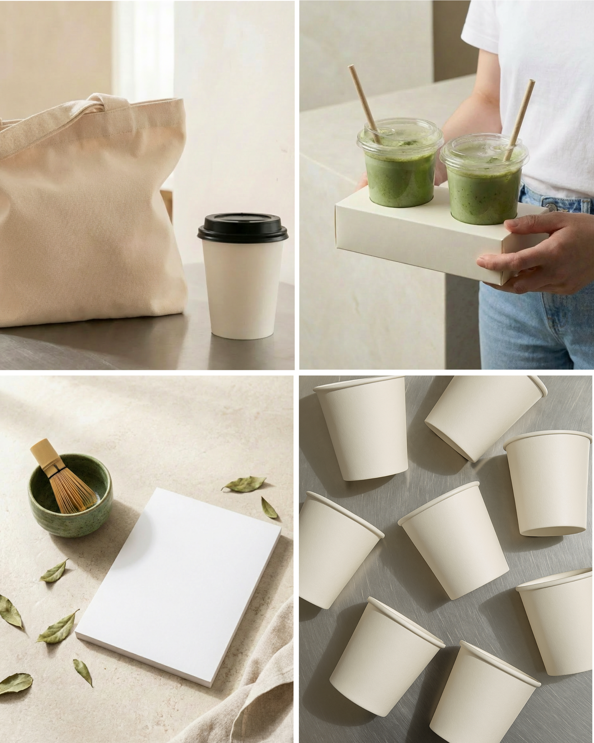 Crema | Beverage Mockup Bundle