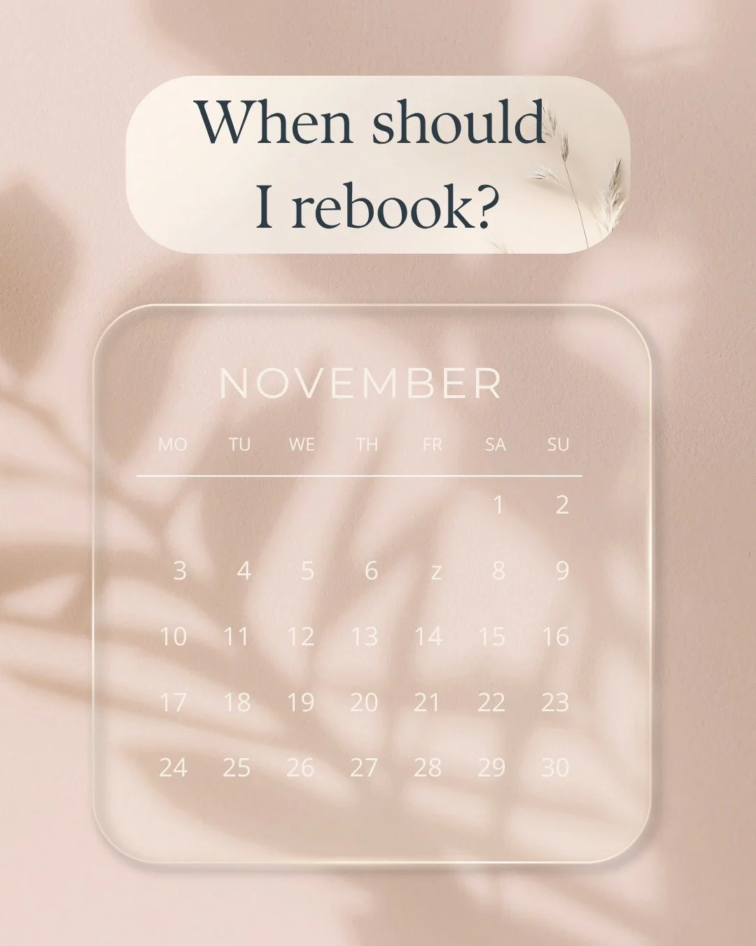 &quot;When should I book my next appointment?&quot;

Your patient asks this at the end of every consultation. And honestly? You're making an educated guess.

Six weeks? Eight? Twelve?

You can predict based on experience. But you can't know for certa