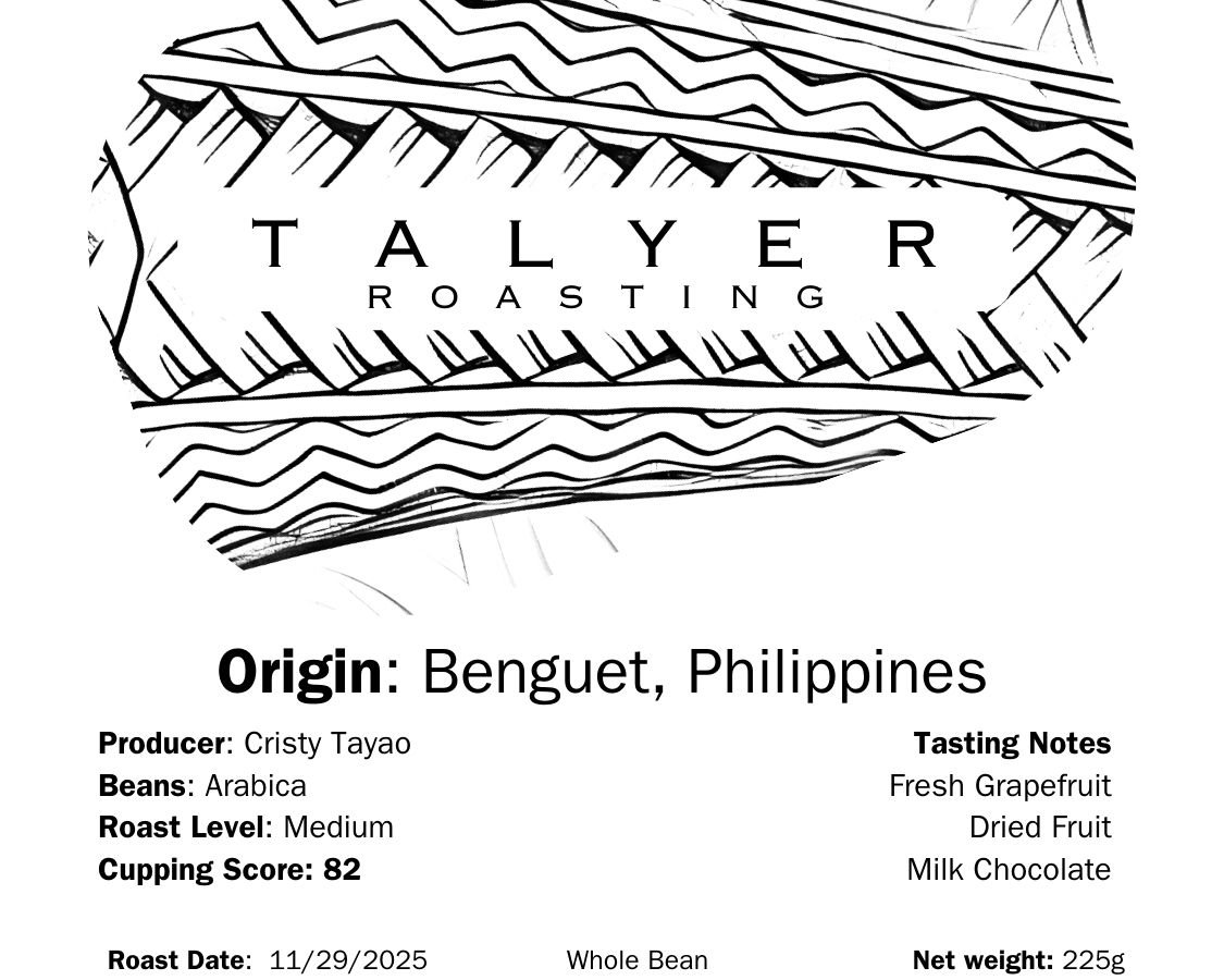*LIMITED* Washed Benguet Coffee Beans - Roast Expression 2