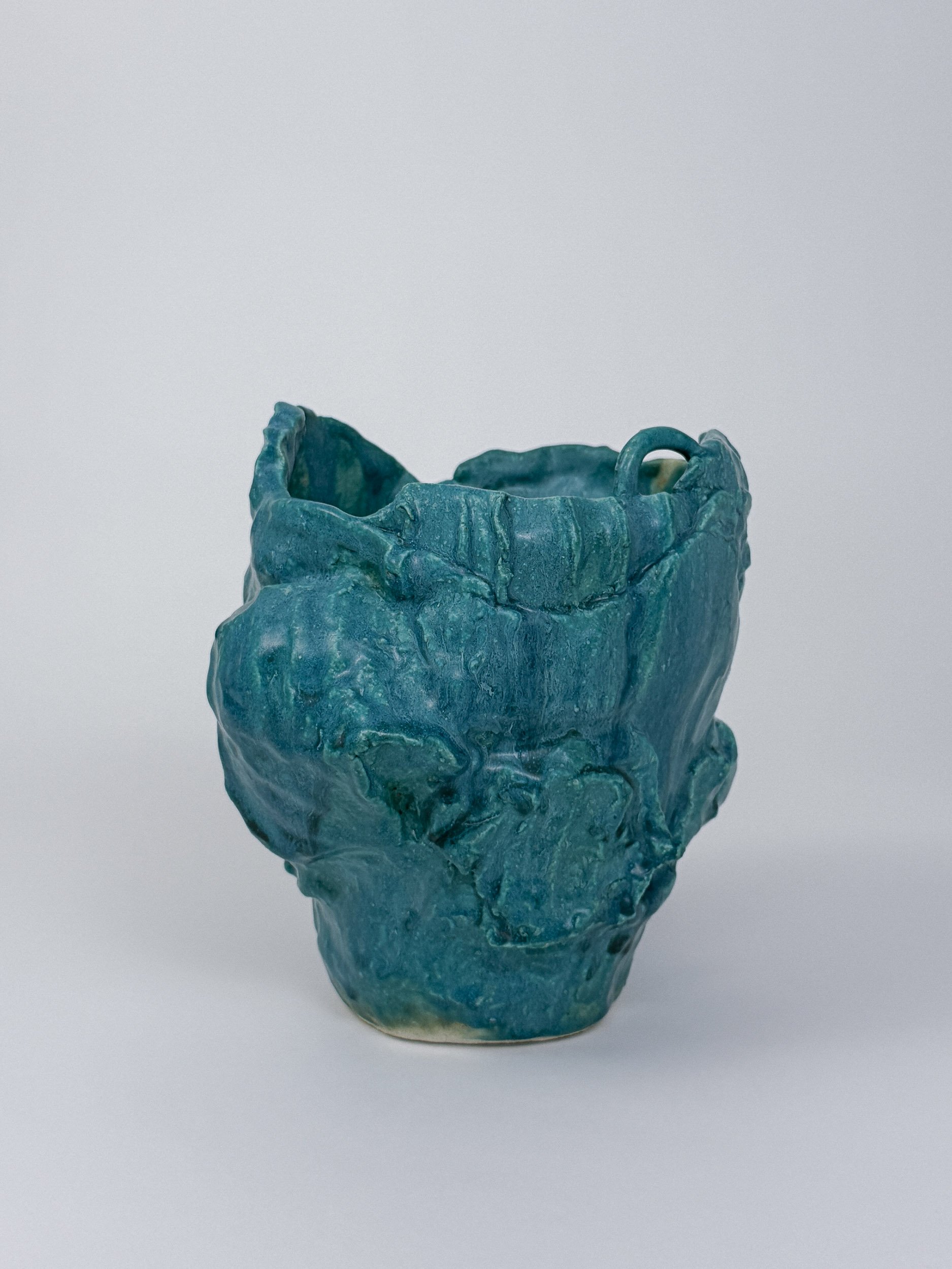 Pazzalotti Corallo Turquoise Vase
