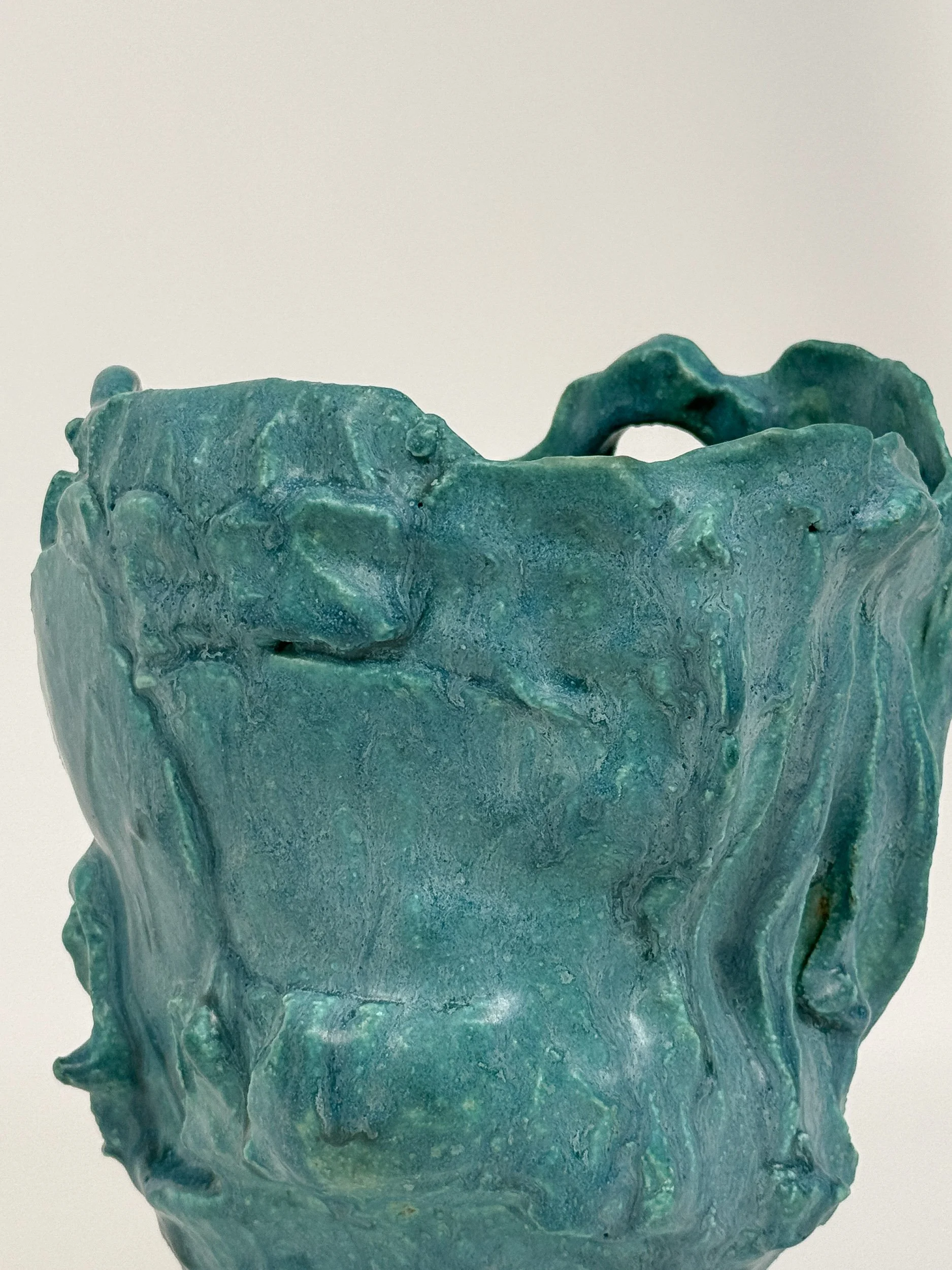 Pazzalotti Corallo Turquoise Vase